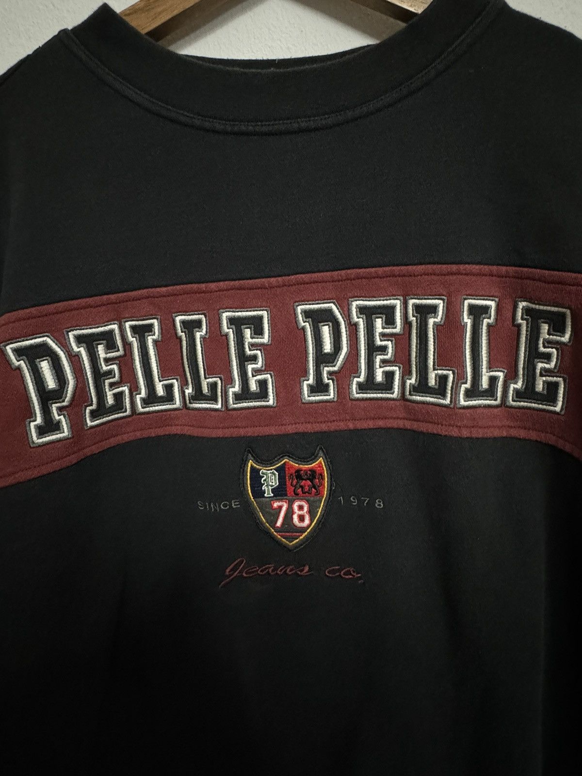 Pelle Pelle × Vintage Pelle Pelle Sweatshirt Vintage Size US XL / EU 56 / 4 - 3 Thumbnail