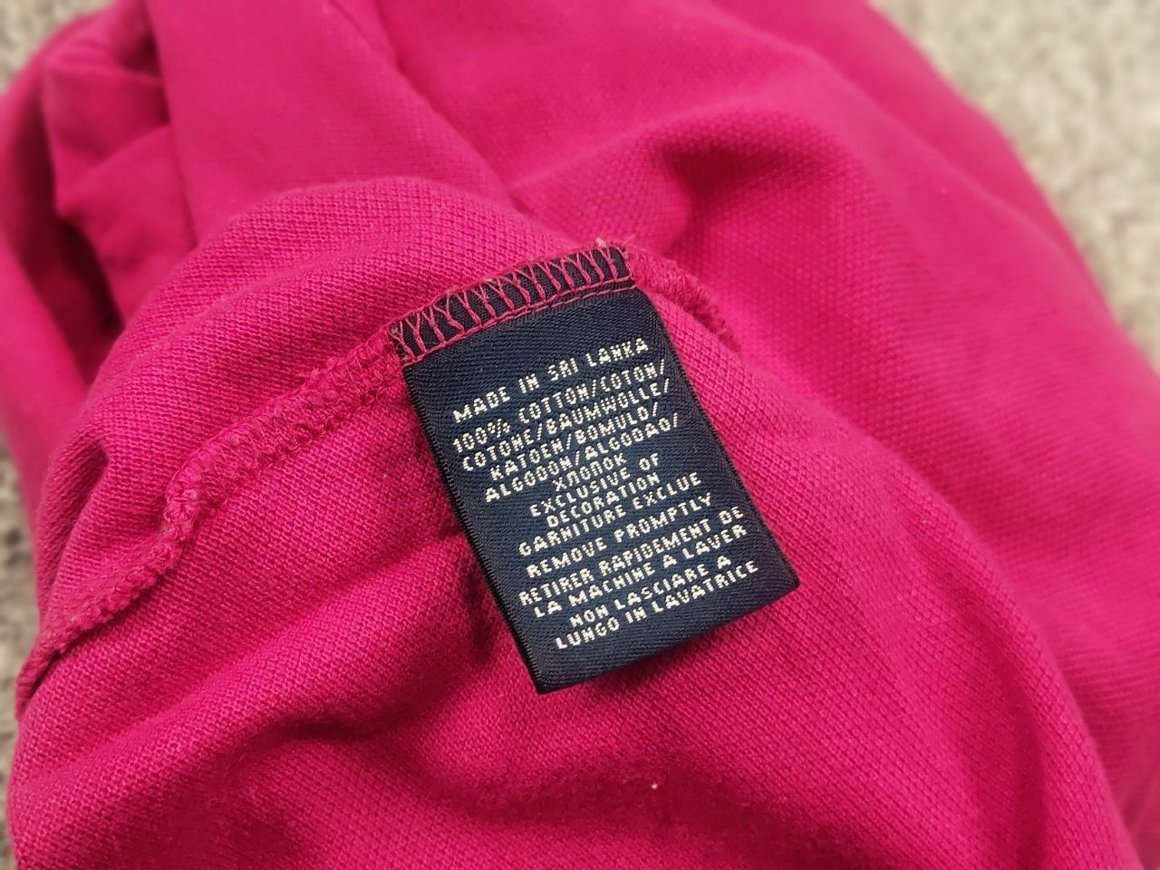 Polo Ralph Lauren Vintage Y2K Style Polo Ralph Lauren Pink Big pony T Shirt Size M / US 6-8 / IT 42-44 - 12 Thumbnail