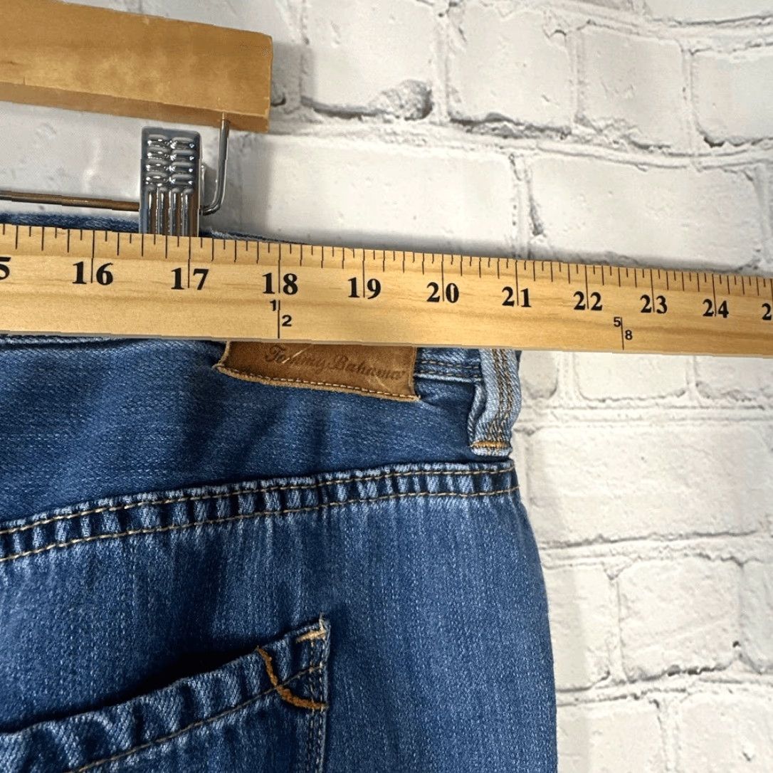 Tommy Bahama Tommy Bahama Jeans Mens 42 Blue Denim Straight 42/32 Regular Inseam 32 Mens Blue Straight Jeans Size US 42 / EU 58 - 6 Thumbnail