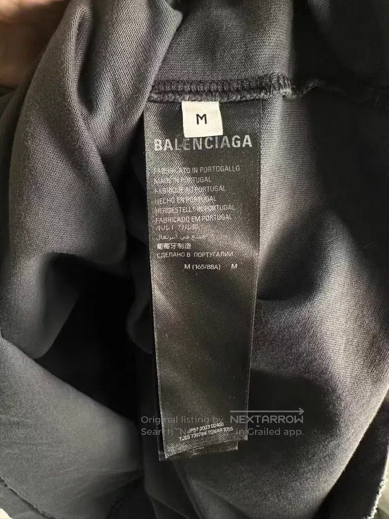 Balenciaga Balenciaga Tape Letter Short Sleeve Size US M / EU 48-50 / 2 - 3 Thumbnail