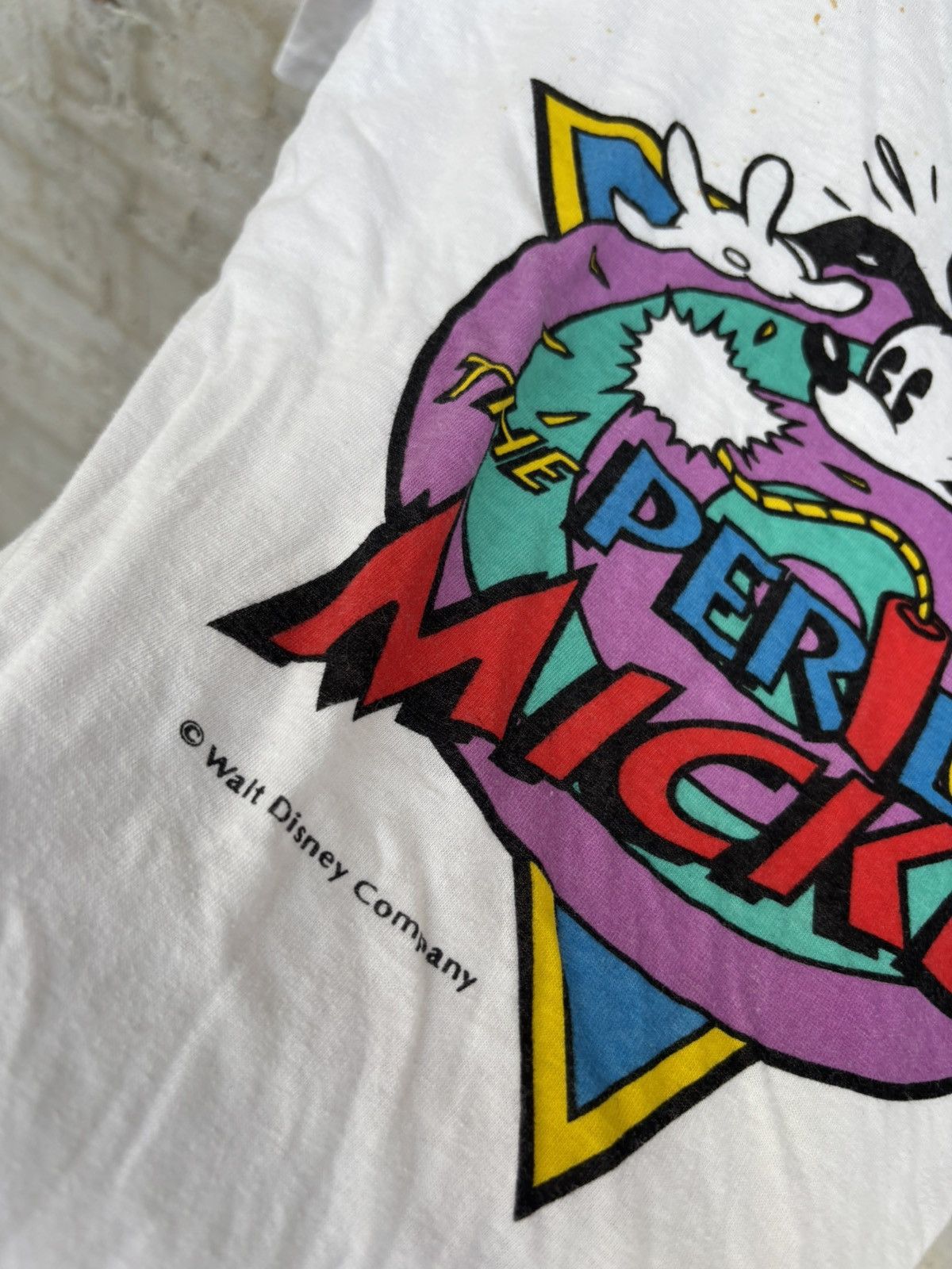 Vintage Vintage 80s/90s Disney "The Perils of Mickey" Size US M / EU 48-50 / 2 - 5 Thumbnail