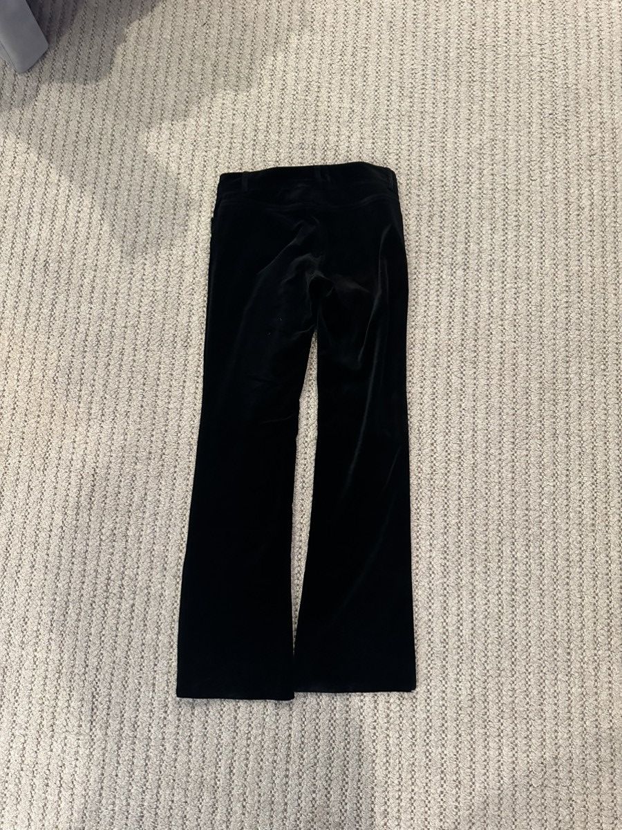 Theory Vintage Black Velour Theory Pant Size 27" / US 4 / IT 40 - 2 Thumbnail