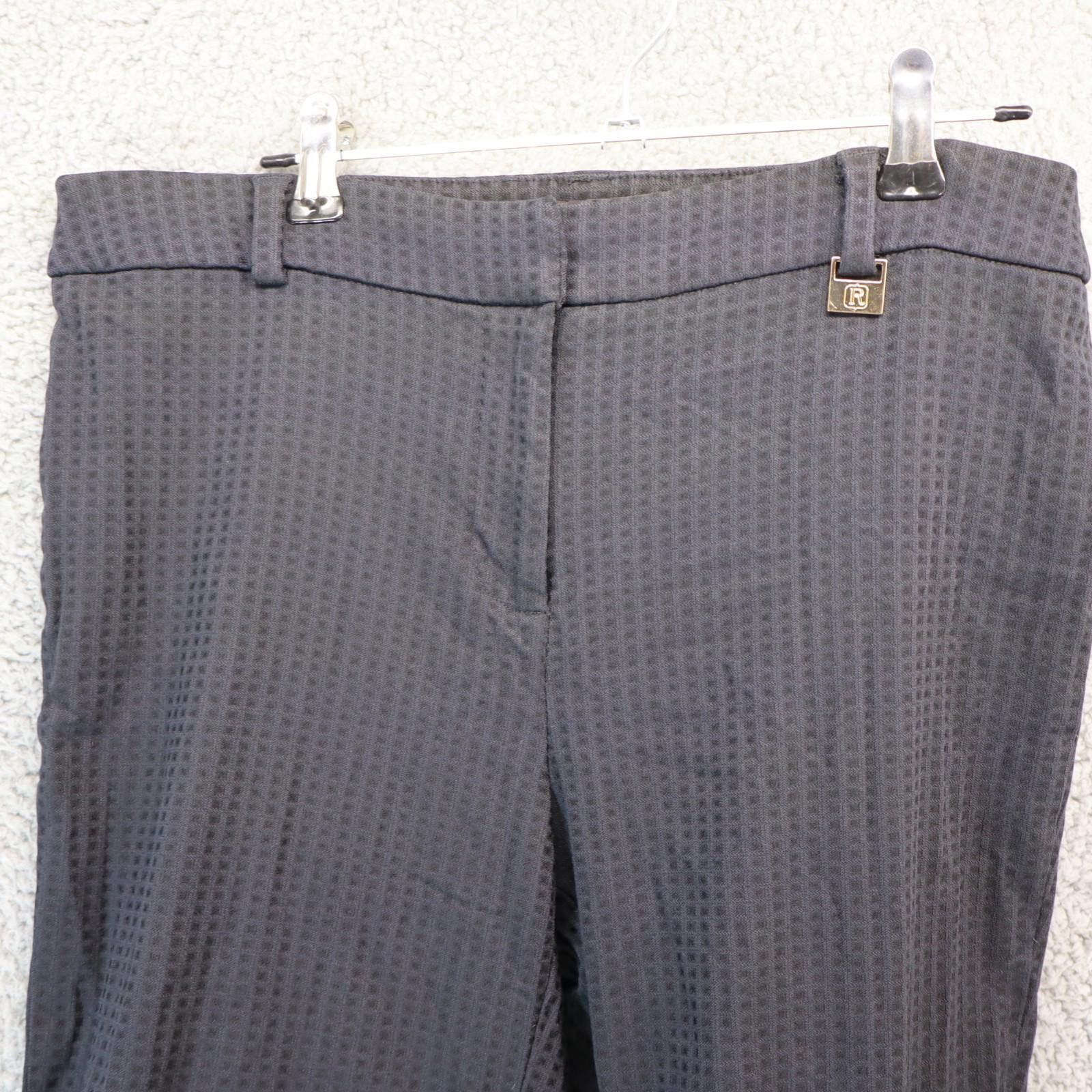 Other RAFAELLA Casual Dress Pants - 10P - Black Pin Stripes Size 32" / US 10 / IT 46 - 2 Thumbnail