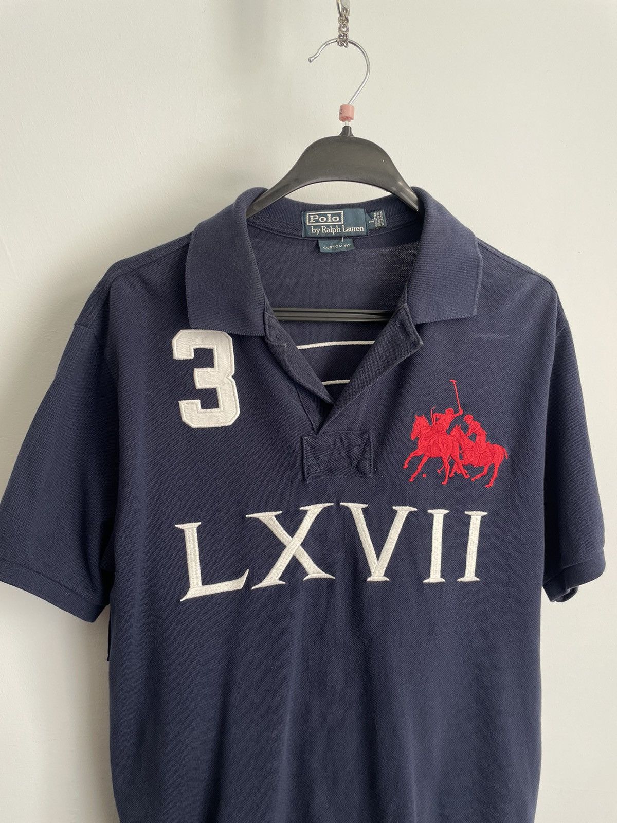 Polo Ralph Lauren Vintage Polo Ralph Lauren Polo T-Shirt Chief Keef LXVII Y2k Size US L / EU 52-54 / 3 - 2 Thumbnail