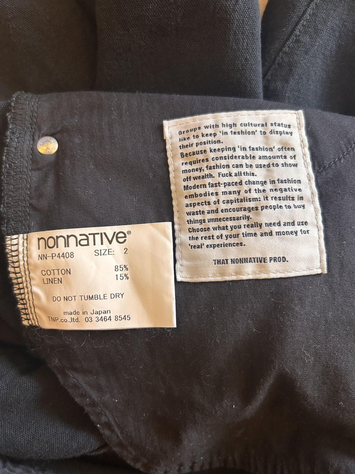 Nonnative Nonnative Black Dwellers 5p Jeans - media Size US 31 - 9 Thumbnail
