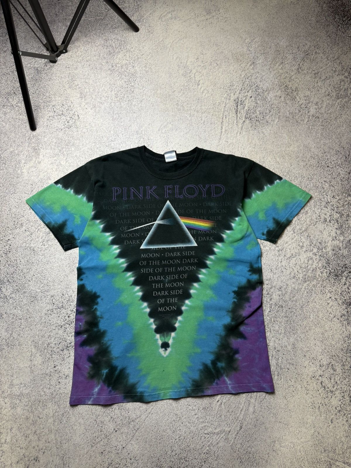 Pink Floyd Liquid Blue 2004 Pink Floyd Dark Side Of The Moon T-Shirt Size US M / EU 48-50 / 2 - 1 Thumbnail