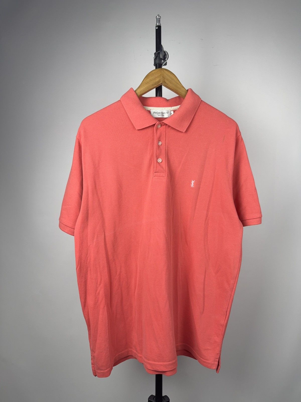 Yves Saint Laurent Vintage 90s Retro Luxury YSL Yves Saint Laurent polos Size US XL / EU 56 / 4 - 1 Thumbnail