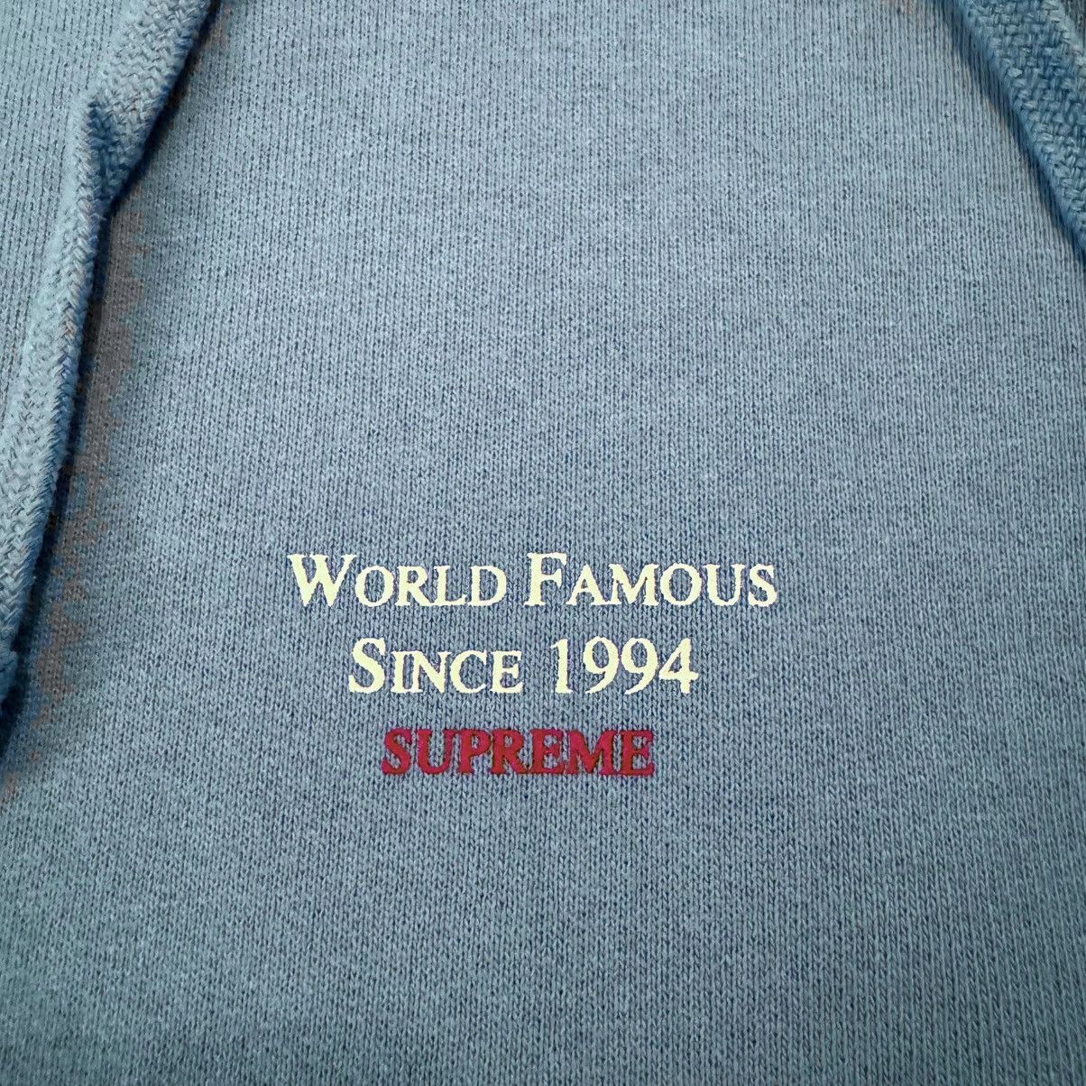 Supreme Supreme World Famous Micro Hooded Sweatshirt Size US XL / EU 56 / 4 - 6 Thumbnail