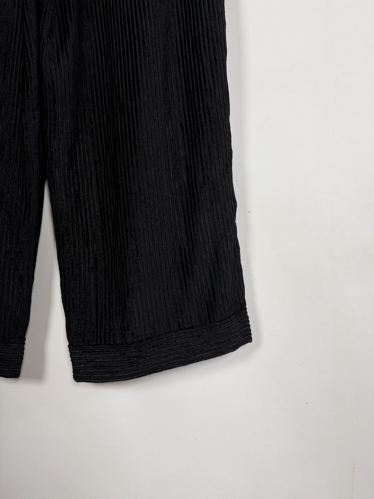 Annette Gortz Annette Gortz Viscose Crinkled Velvet Effect Pants Wide Leg Size 30" / US 8 / IT 44 - 16 Thumbnail