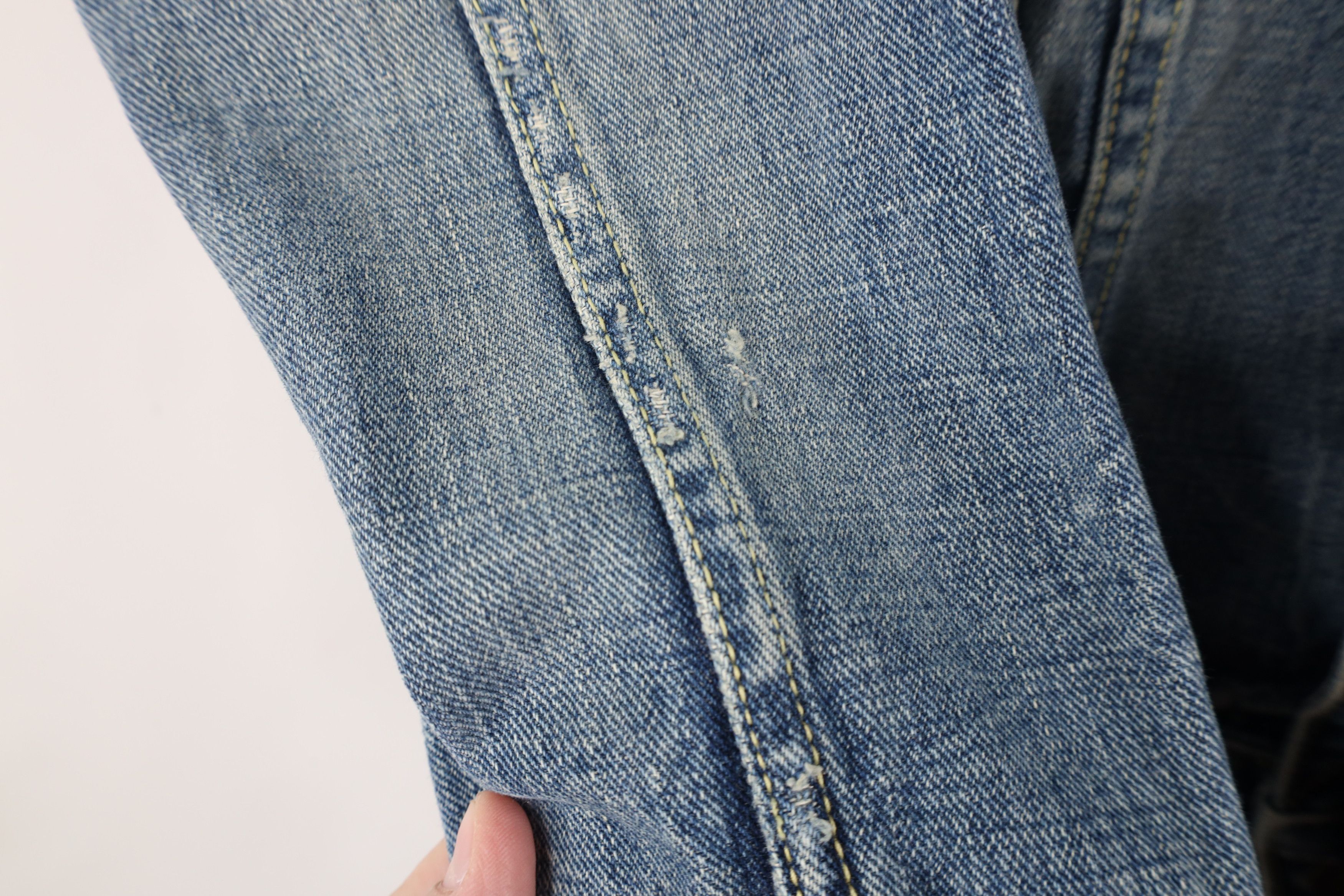 American Eagle Outfitters × Vintage Vintage Y2K American Eagle Outfitters Jean Trucker Jacket Size US S / EU 44-46 / 1 - 7 Thumbnail