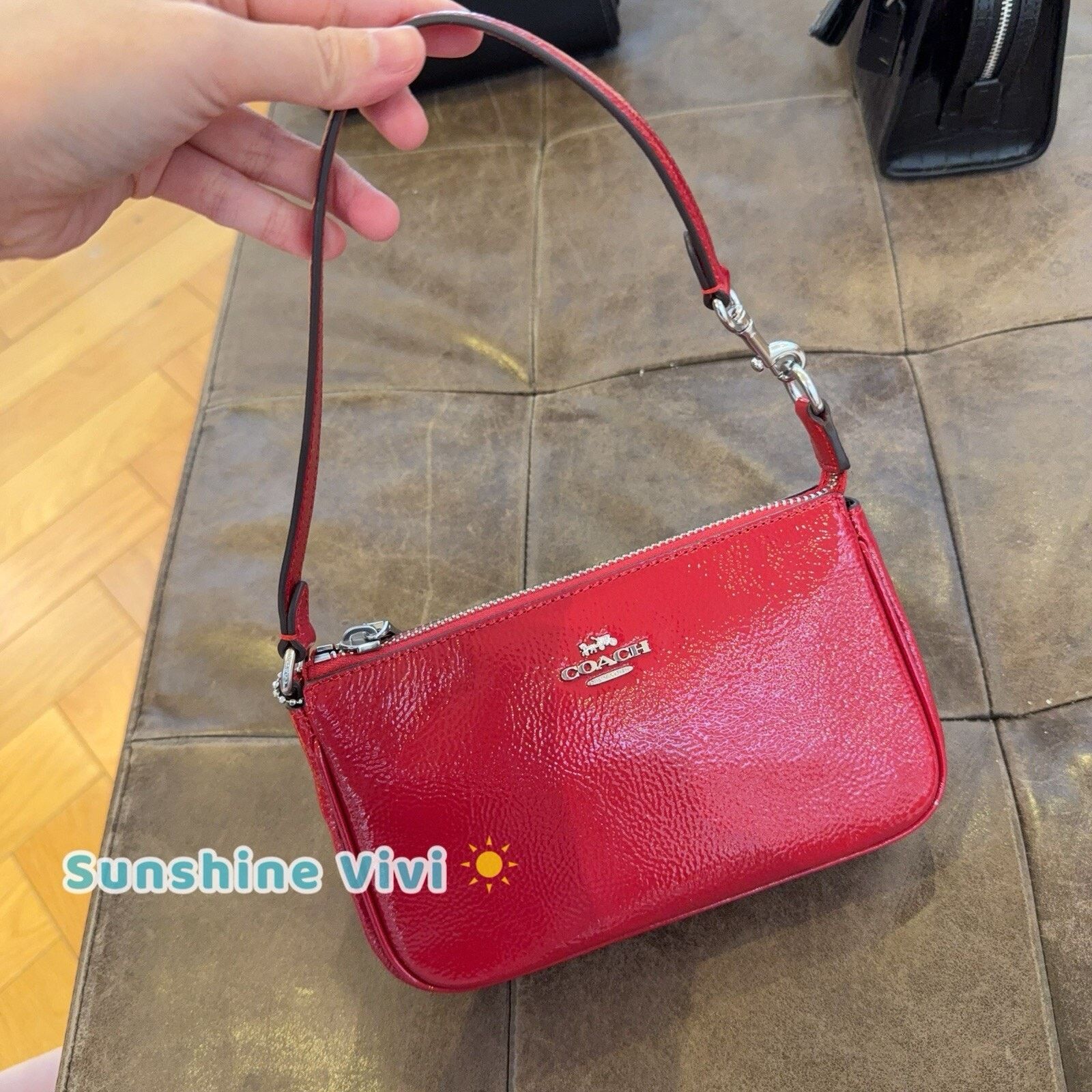 Coach NWT Coach CW408 Nolita 19 Silver /RED Size ONE SIZE - 1 Thumbnail