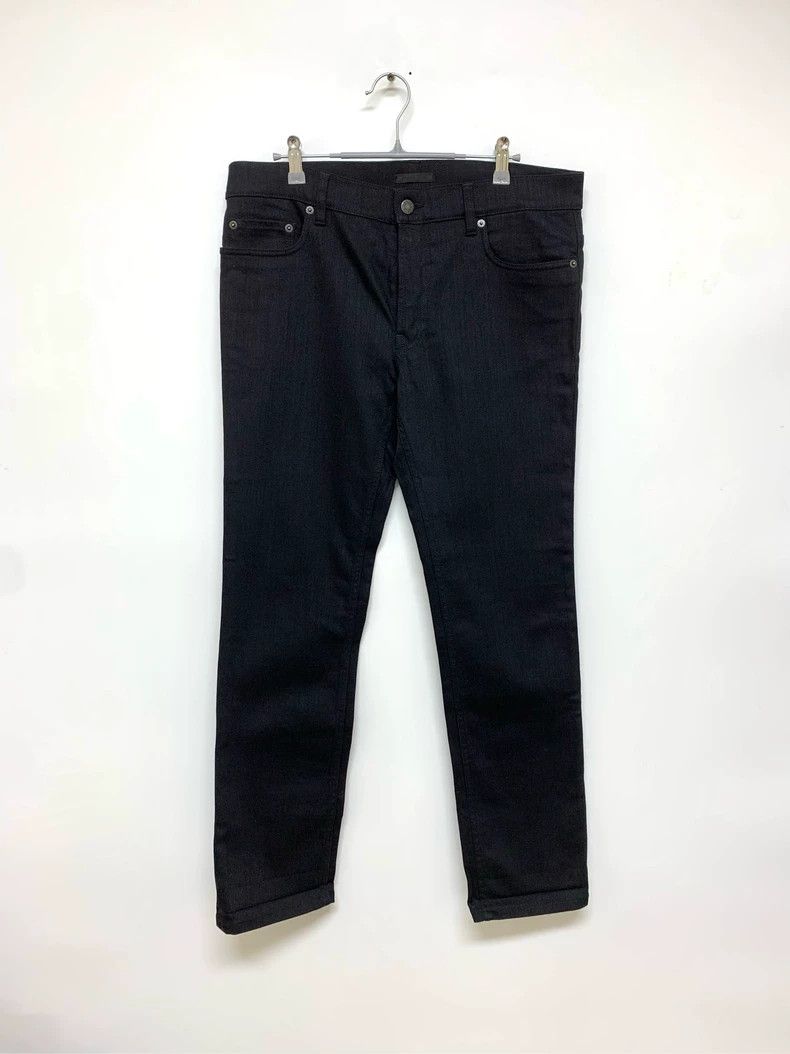 Prada Prada Black Denim Pants Size 32 Size US 32 / EU 48 - 1 Thumbnail