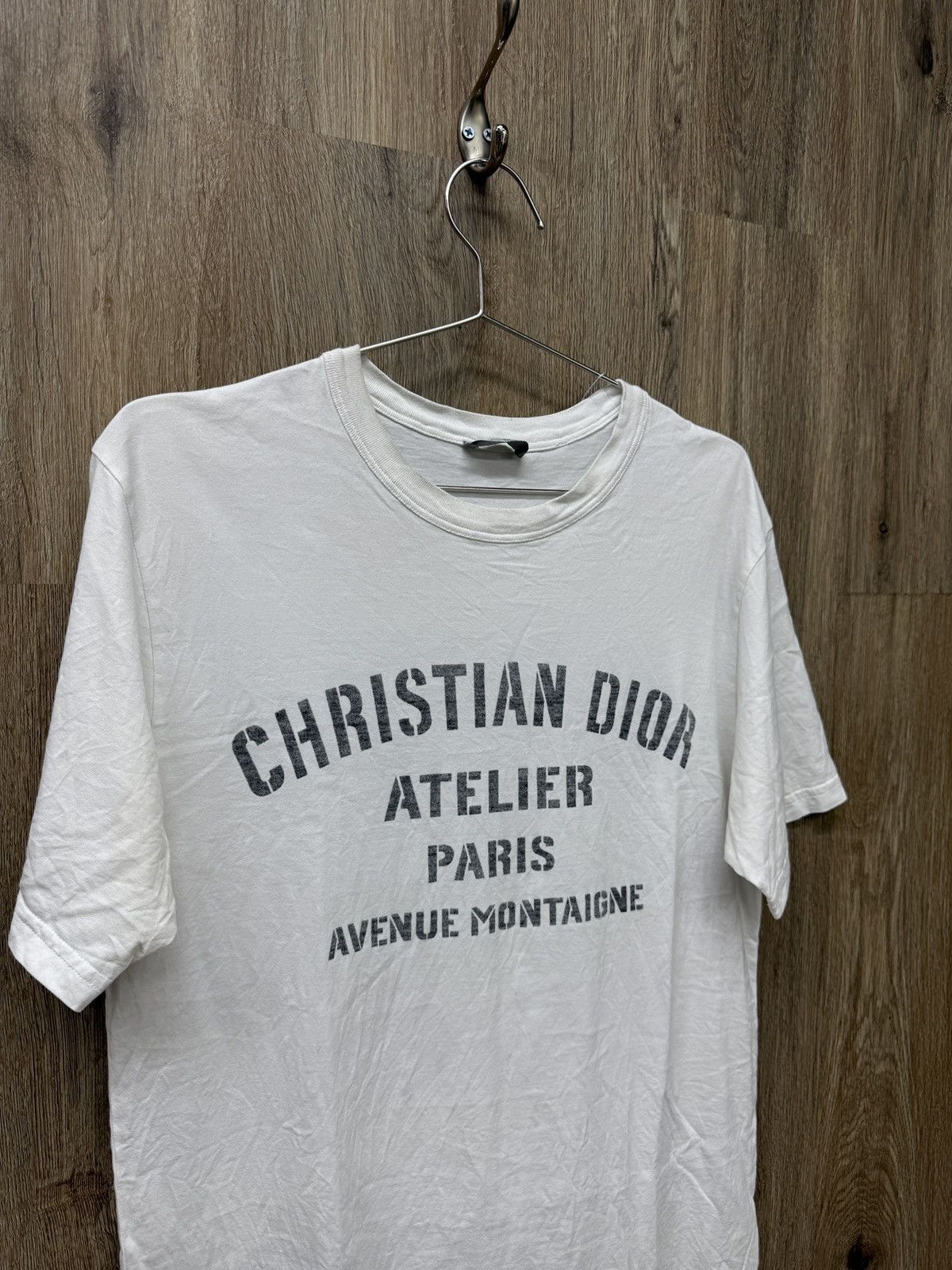 Dior Christian Dior Atelier White Tee Size US S / EU 44-46 / 1 - 3 Thumbnail