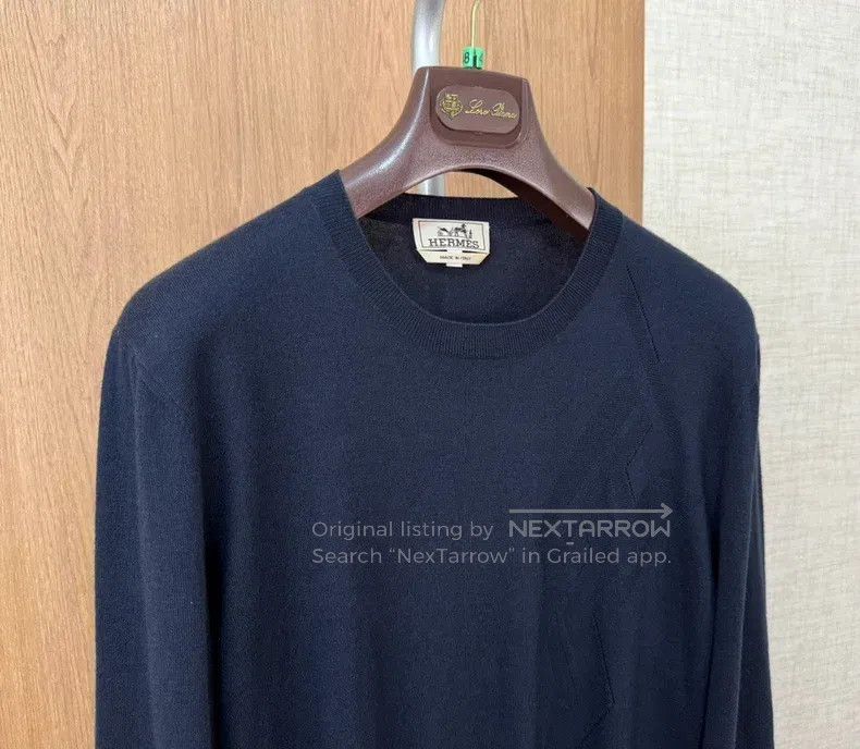 Hermes Hermes Cashmere knit sweater Size US S / EU 44-46 / 1 - 2 Thumbnail