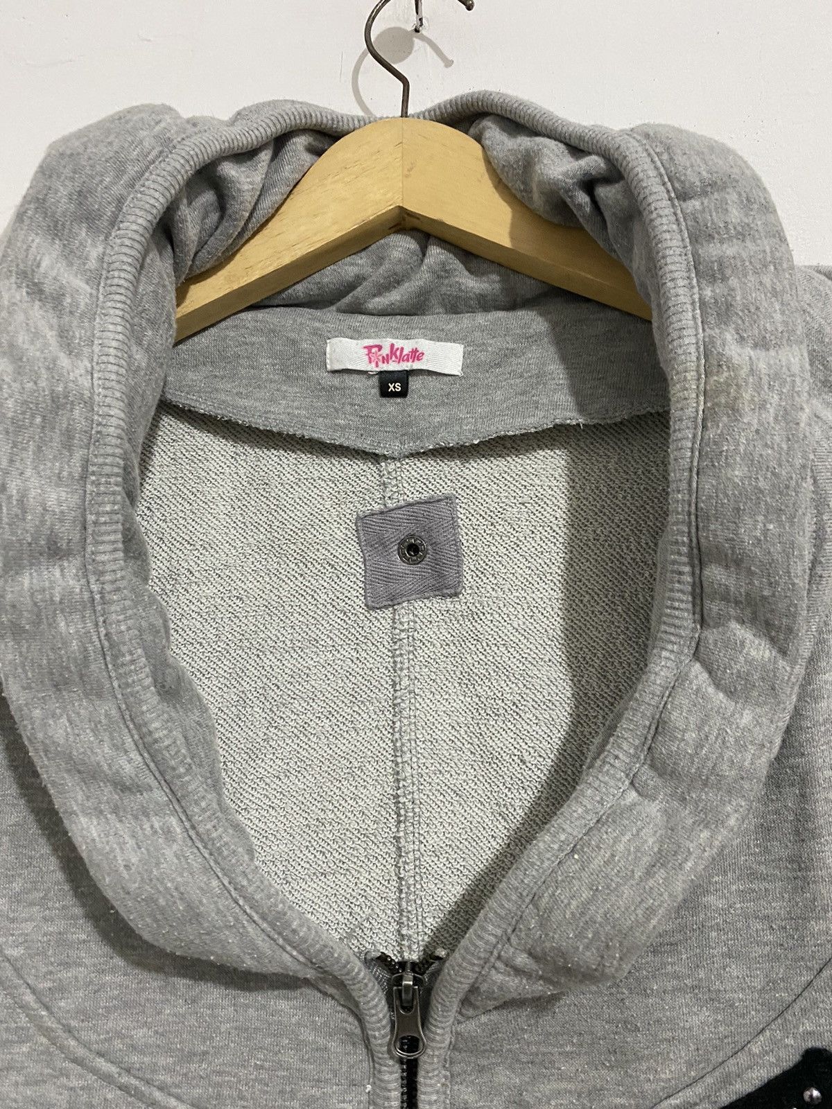 If Six Was Nine 💸BINDINGOFFER💸Japanese Pinklatte Bono Hoodie Poem Styled Goa Size US XS / EU 42 / 0 - 5 Thumbnail