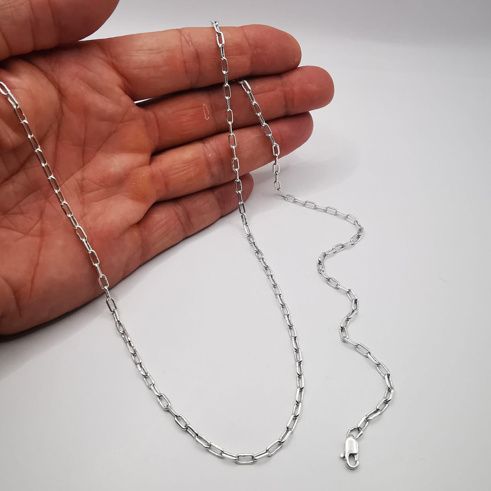 Sterling Silver Vintage Chain, 925 Sterling Silver, Signed 11,66g Size ONE SIZE - 5 Thumbnail