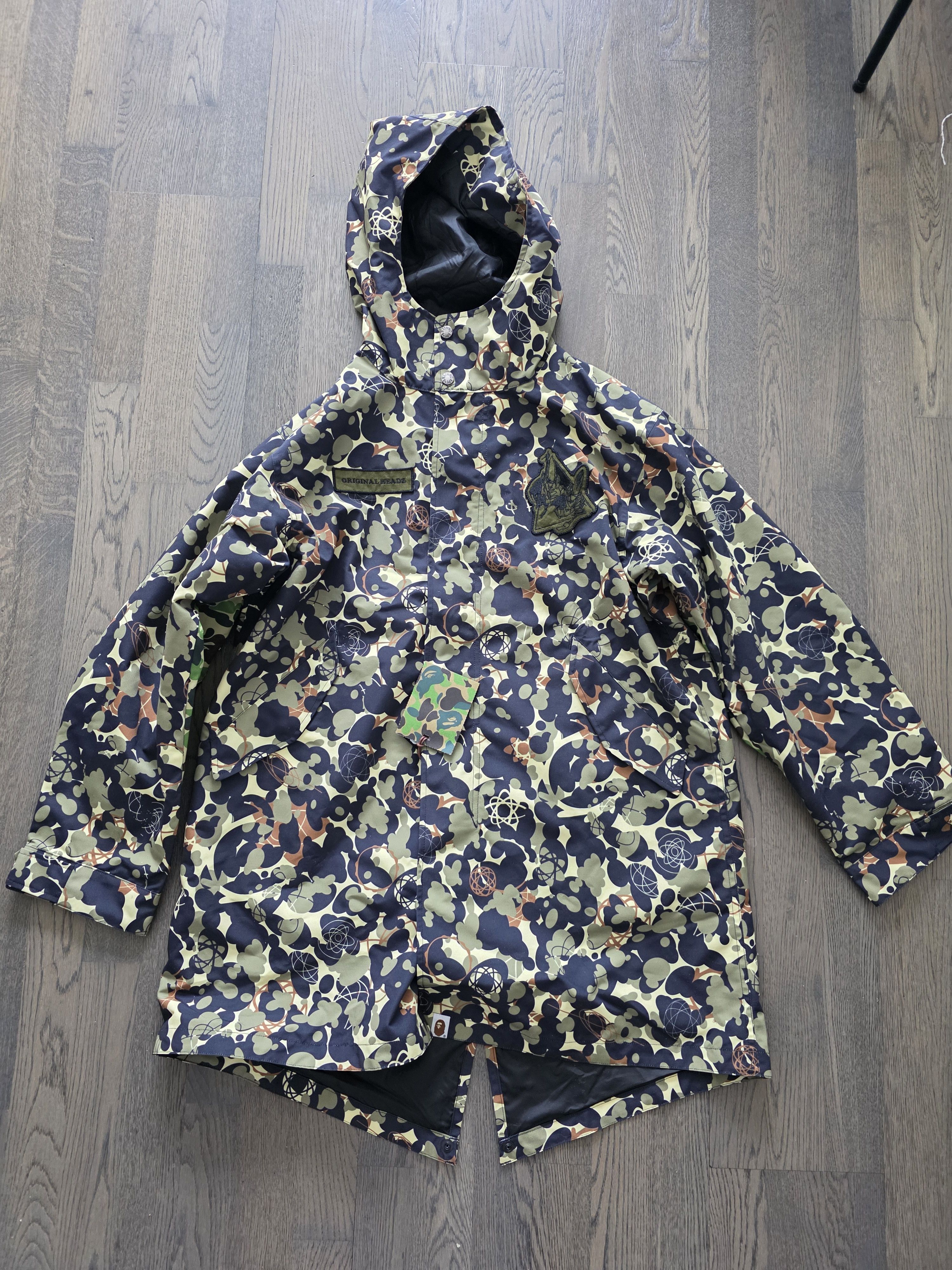 Bape BAPE x UNKLE MWA CAMO M-51 HOODIE JACKET 1H23141902 b Size US M / EU 48-50 / 2 - 1 Thumbnail