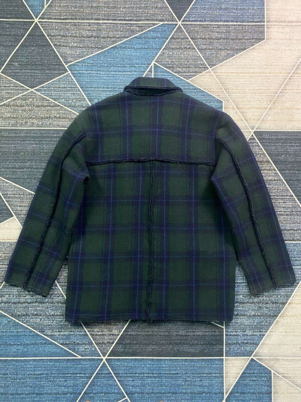 45rpm Vintage R by 45RPM Plaid Wool Jacket Size US L / EU 52-54 / 3 - 7 Thumbnail