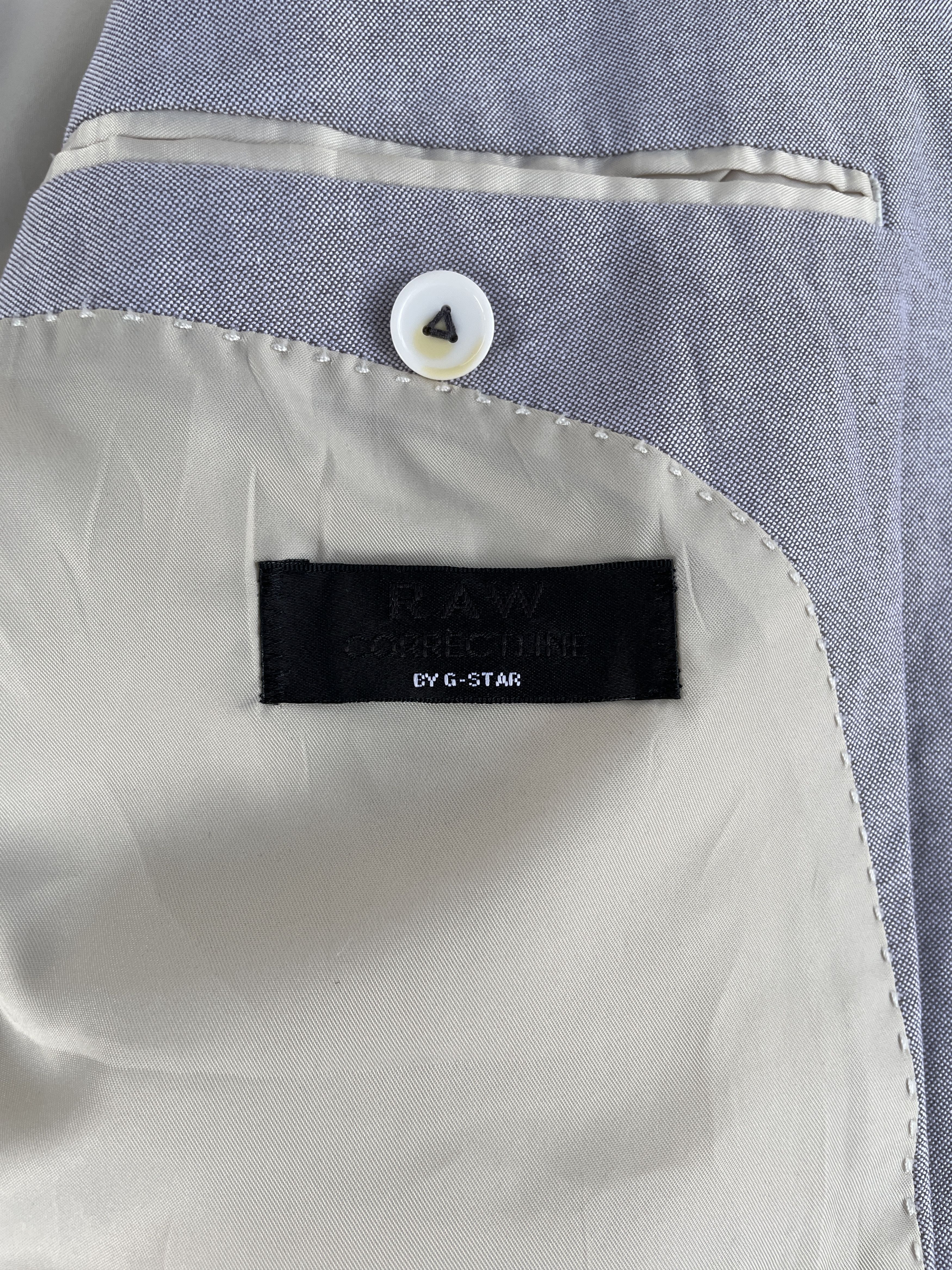 G-Star G-Star Raw Peak Lapel Cotton Blazer Size S Size 38R - 10 Thumbnail