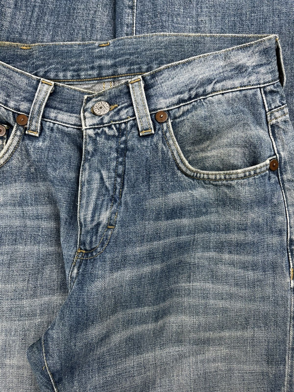 Gucci Gucci Tom Ford Vintage Lightwash Faded Blue Denim Jeans Size US 28 / EU 44 - 3 Thumbnail