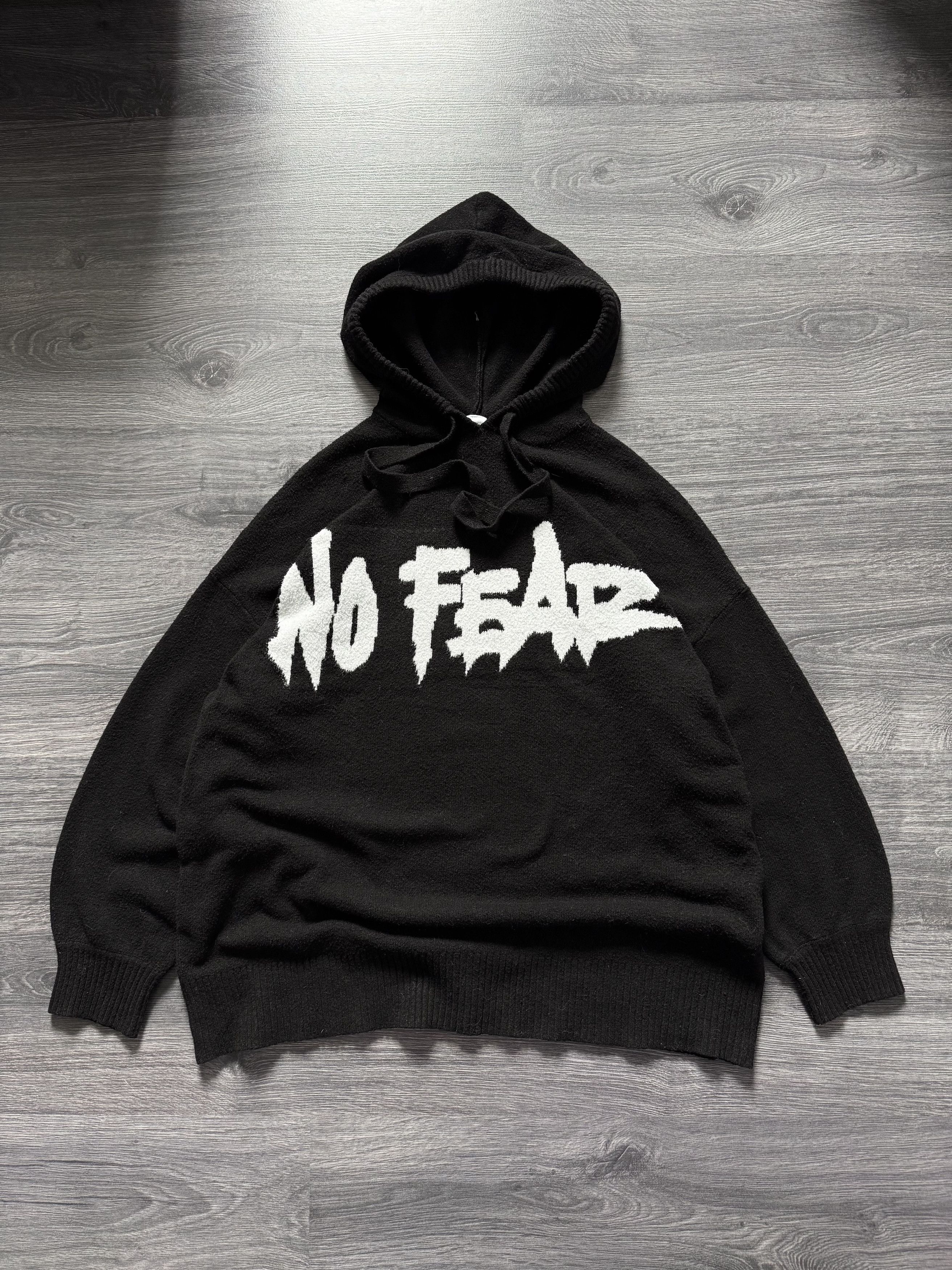 No Fear x H&M Oversized Big Logo Hooded Sweater