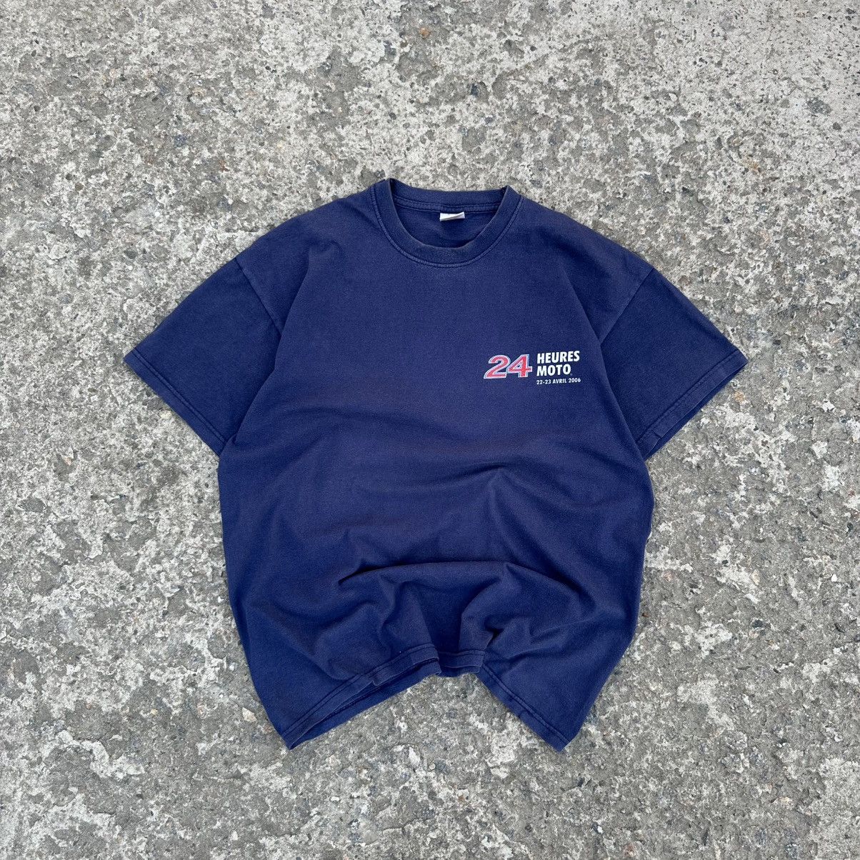 Fruit Of The Loom Vintage Japanese Style Adult 24 Heures Moto 2006 T-shirts Size US L / EU 52-54 / 3 - 2 Thumbnail