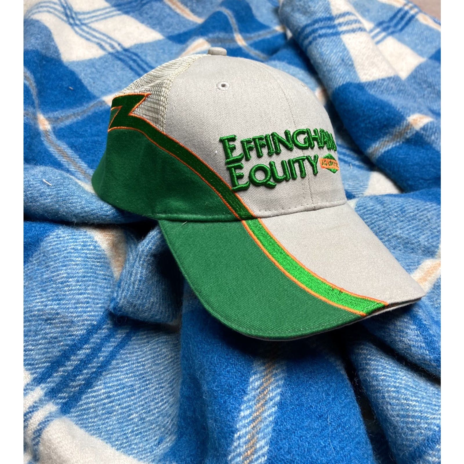 Vintage VINTAGE Effingham Equity Ag Services Hat Shockwave Lightning Baseball Cap Vtg Size ONE SIZE - 2 Thumbnail