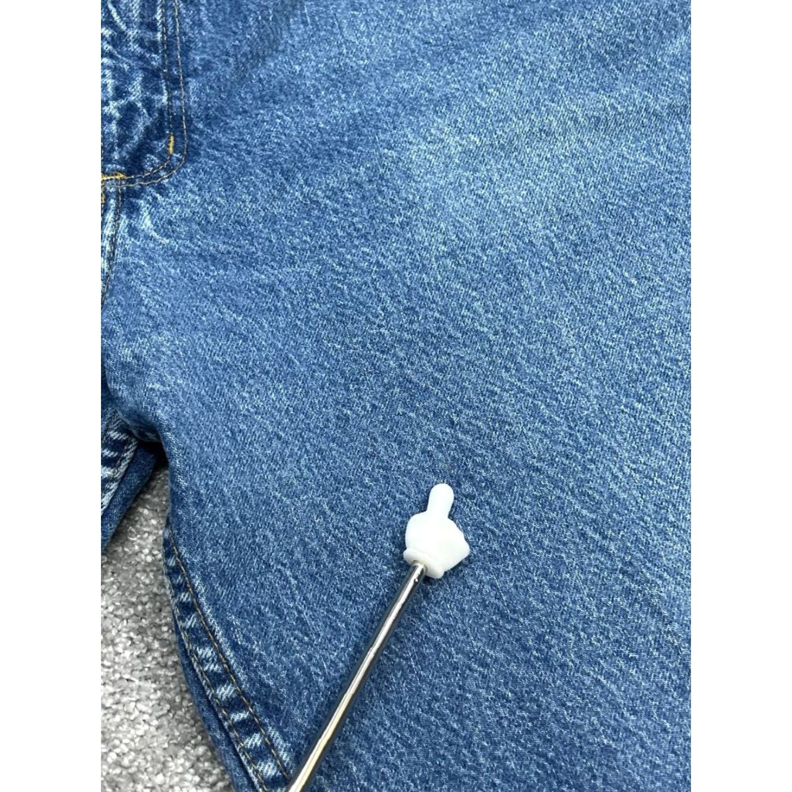 Carhartt VINTAGE Carhartt WIP Jeans Men 40 Blue Denim Logo Cotton High Rise Tapered Leg 36x31 Jeans Logo Modern 90s Men Size US 40 / EU 56 - 5 Thumbnail