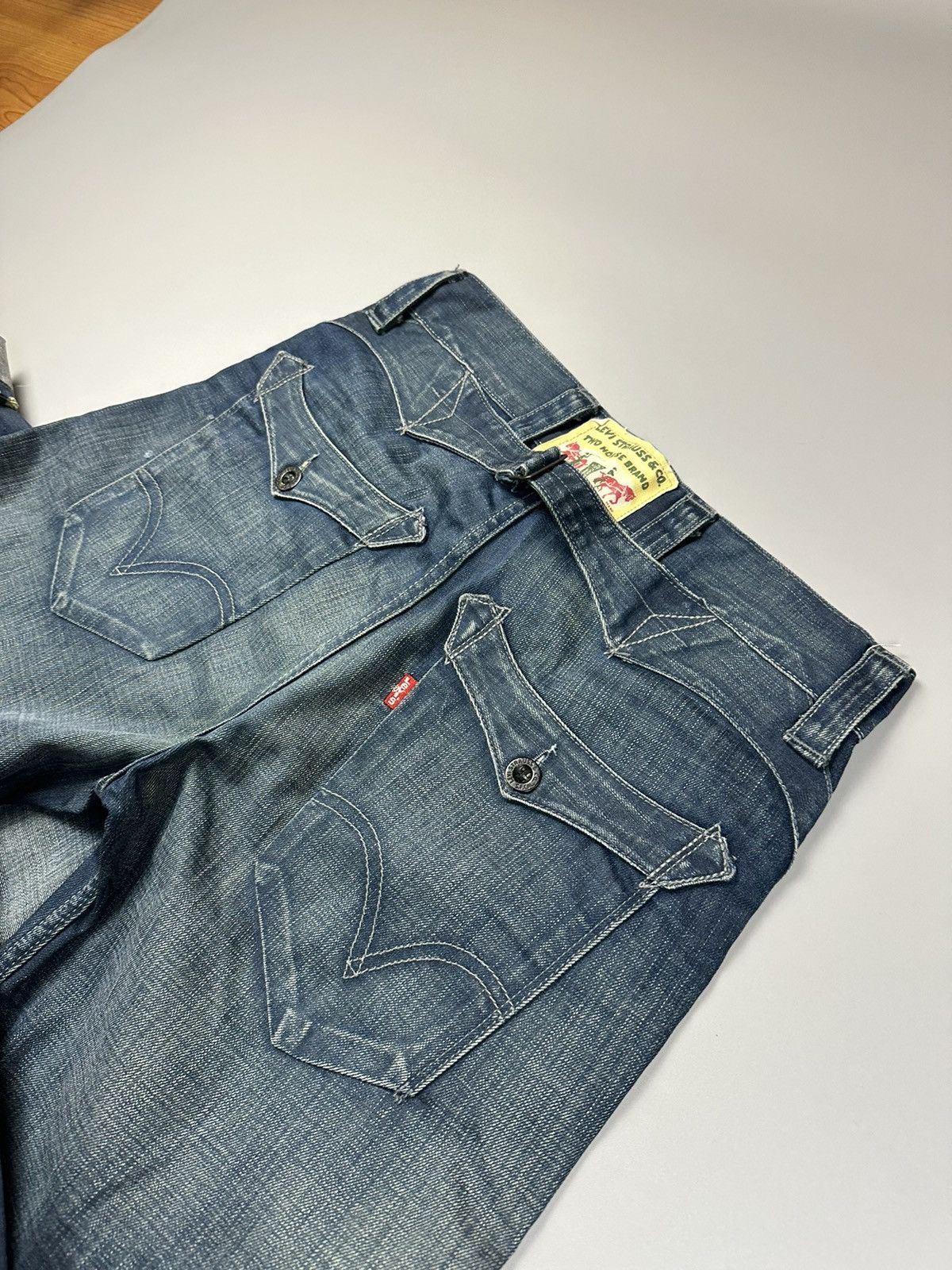 Levi's Levi's VTG washed baggy fit jeans Size US 31 - 3 Thumbnail