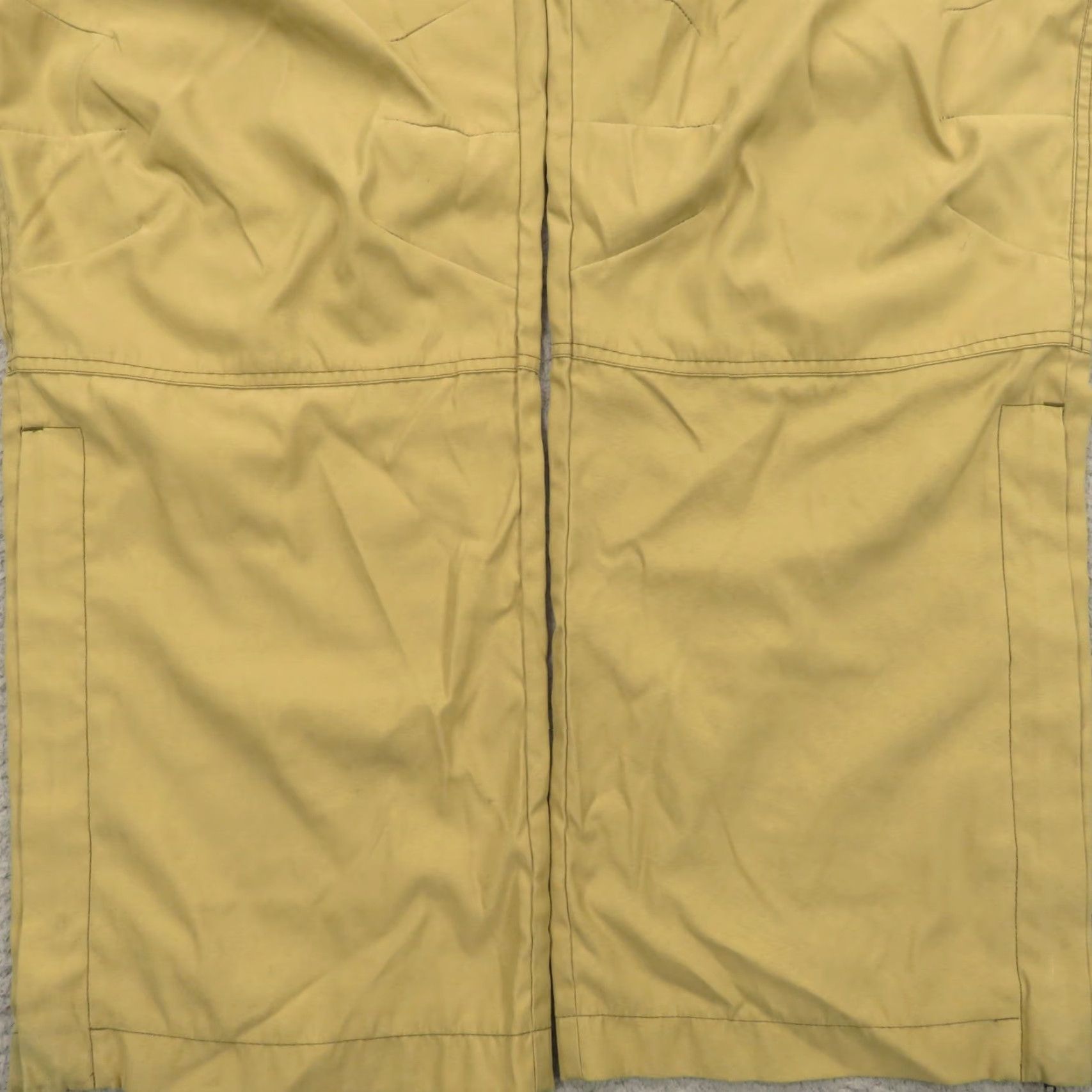 Guess VINTAGE Baggy Cargo Pants Mens Large 90s Grunge Wide-Leg Beige GUESS Cargo Pocket 5-Pocket Size US 33 - 6 Thumbnail