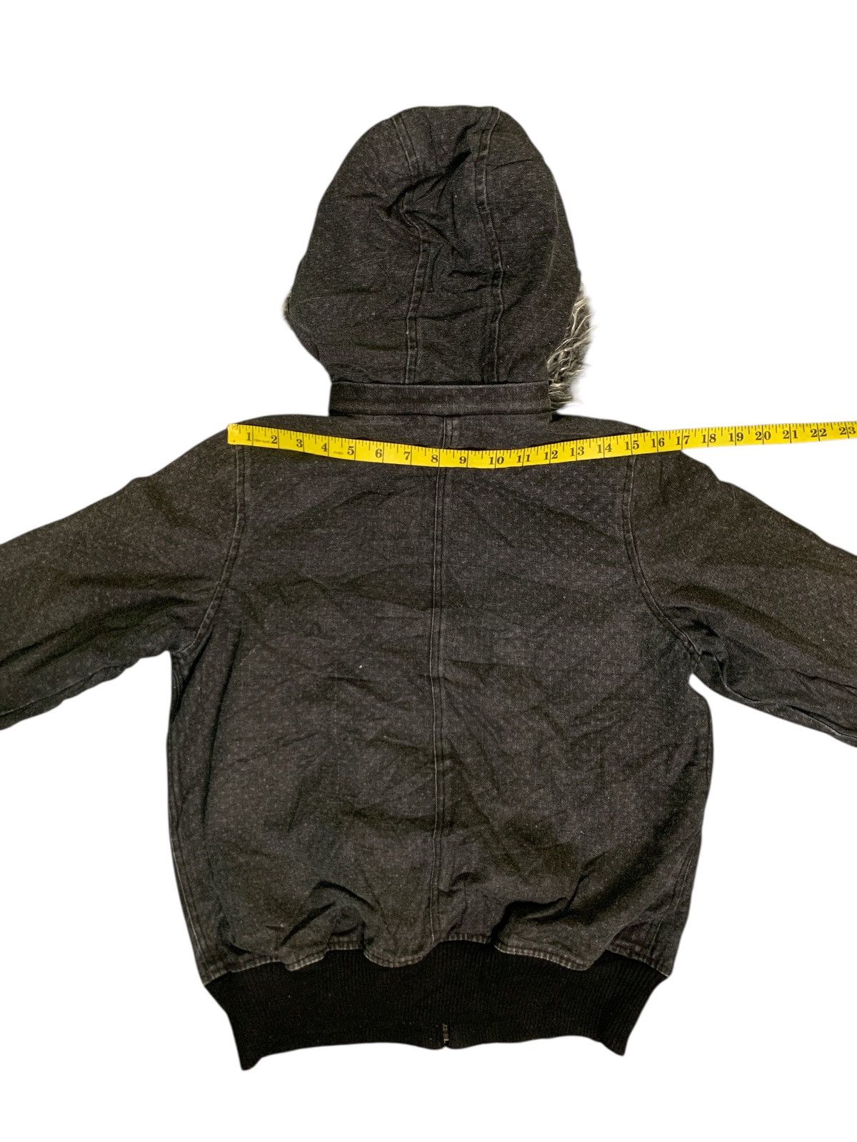 Japanese Brand Rare Design Unbrand Soft Denim Hoodie Jackets Size M / US 6-8 / IT 42-44 - 9 Thumbnail