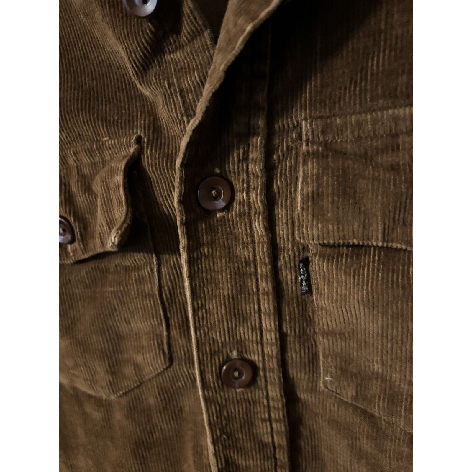 Levi's vintage 70s LEVIS litte E brown button up 11/12 rare shirt Size US XS / EU 42 / 0 - 4 Thumbnail