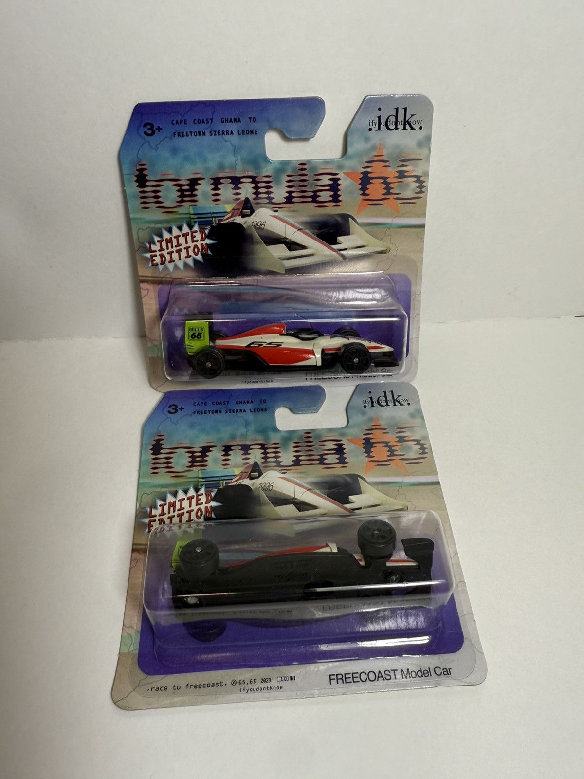Rap Tees IDK F65 FREECOAST LIMITED EDITION Mini Toy Model Car Size ONE SIZE - 2 Thumbnail