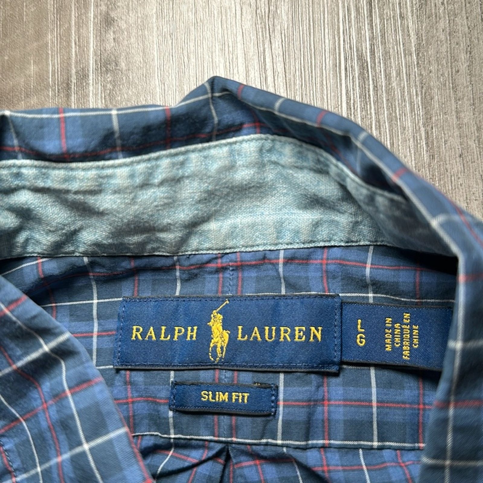 Ralph Lauren Ralph Lauren Slim Fit Plaid Long Sleeve Button Down - Large Size US L / EU 52-54 / 3 - 7 Thumbnail