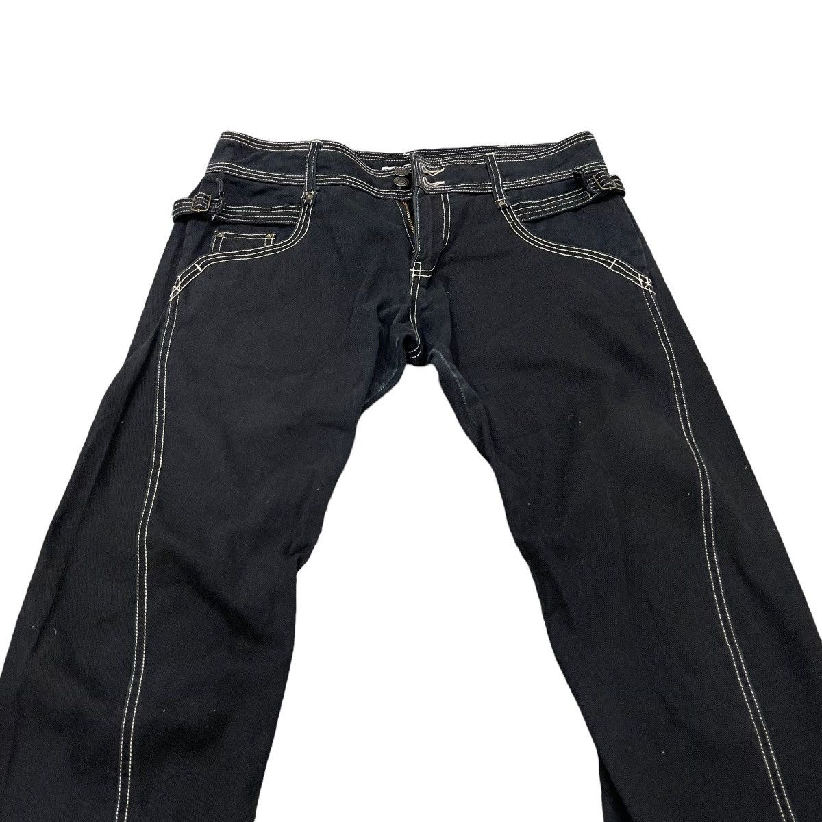 If Six Was Nine × Japanese Brand × True Religion Japanese Brand Clef De Sol Denim Pants Size 34" / US 12 / IT 48 - 16 Thumbnail