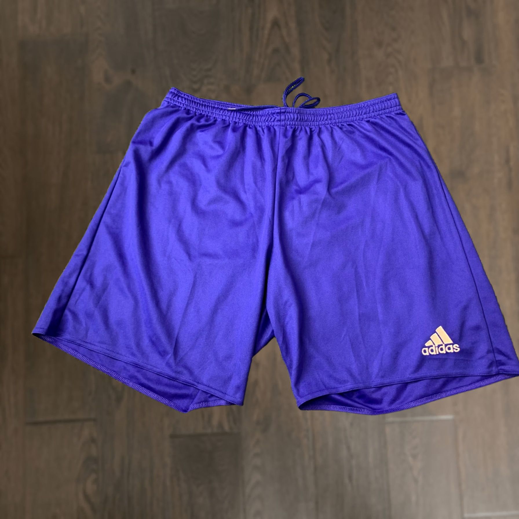 Adidas ADIDAS PERFORMANCE CLIMALITE PARMA 2019 FOOTBALL SHORTS L MEN Blue Training Regular Satin? Size US 33 - 1 Thumbnail