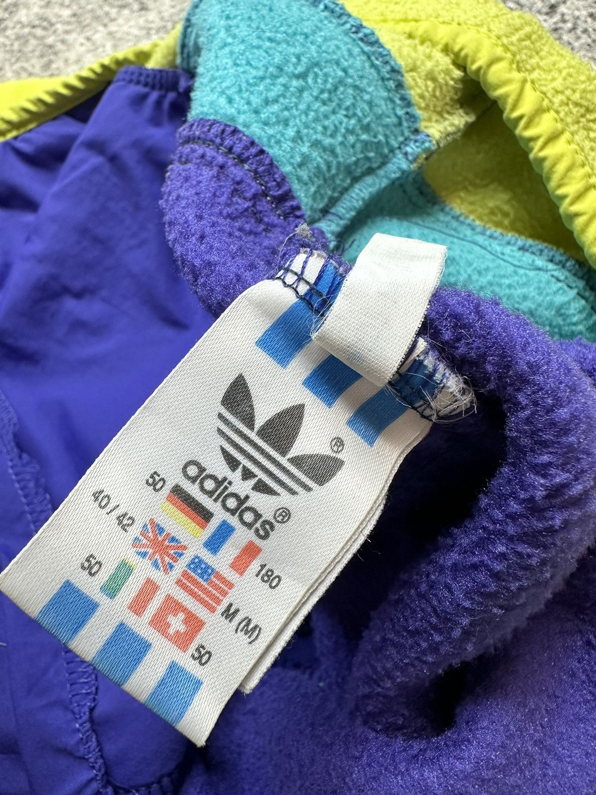 Adidas Vintage Adidas polarlite Trekking fleece Streetwear 90 rare Size US M / EU 48-50 / 2 - 10 Thumbnail