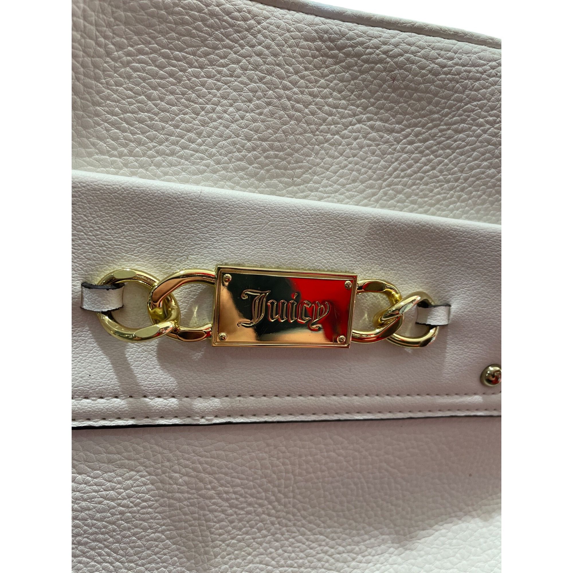 Juicy Couture Juicy Couture Womens White gold accents hand crossbody bag S Size ONE SIZE - 3 Thumbnail