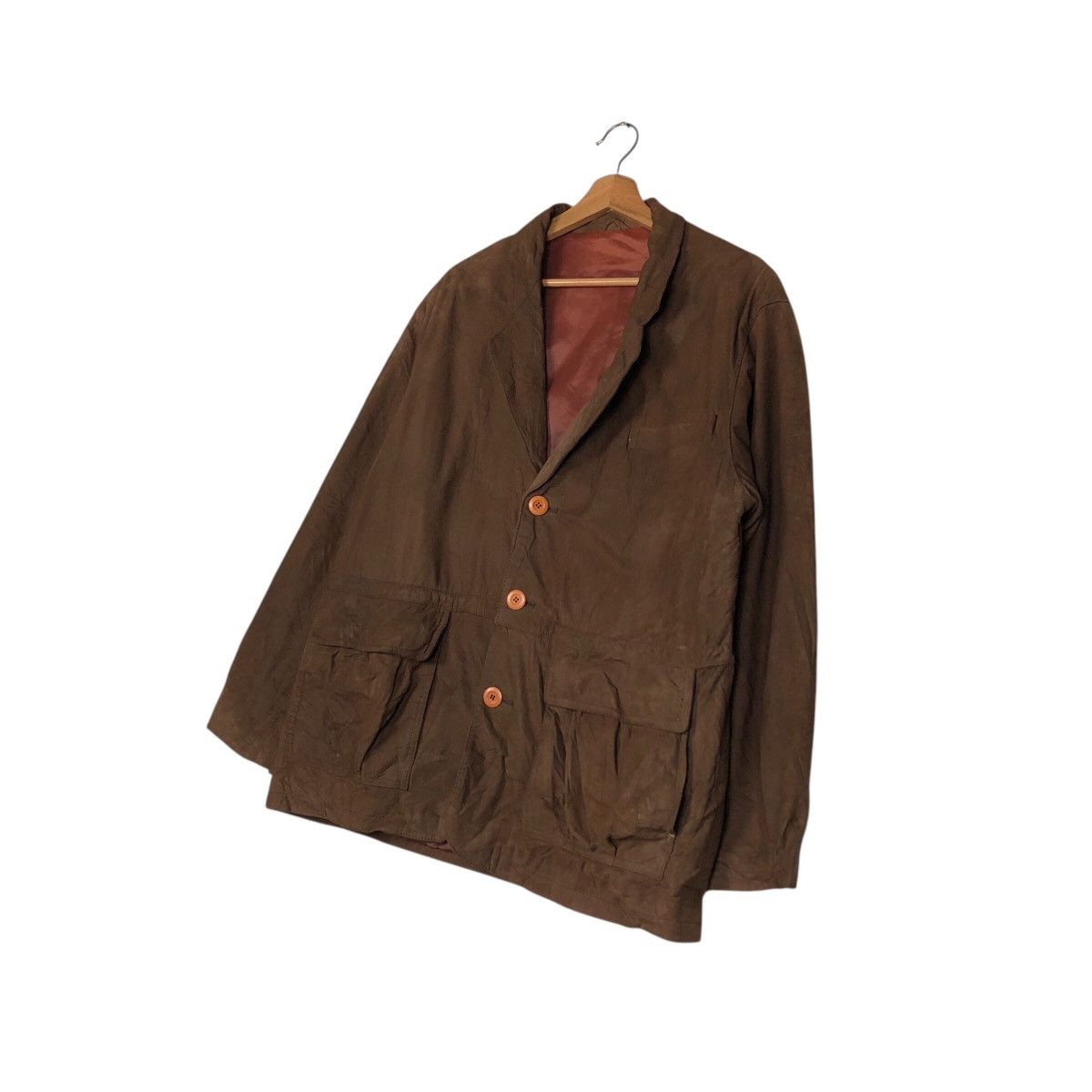 Japanese Brand 📌Vtg Genuine Leather Jacket Sette Arcobaleno Issey Miyake Size US M / EU 48-50 / 2 - 3 Thumbnail