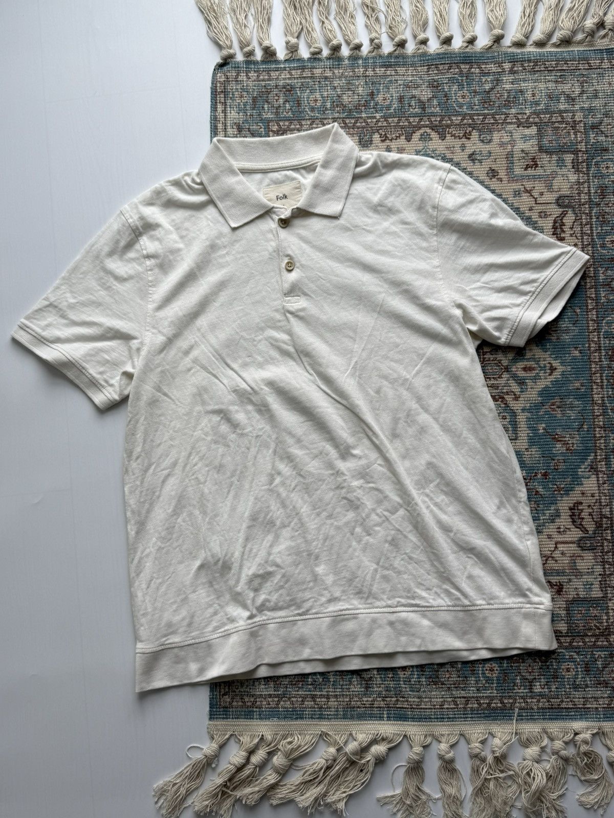 Folk FOLK Basic Cotton Polo T-Shirt Size US L / EU 52-54 / 3 - 1 Thumbnail