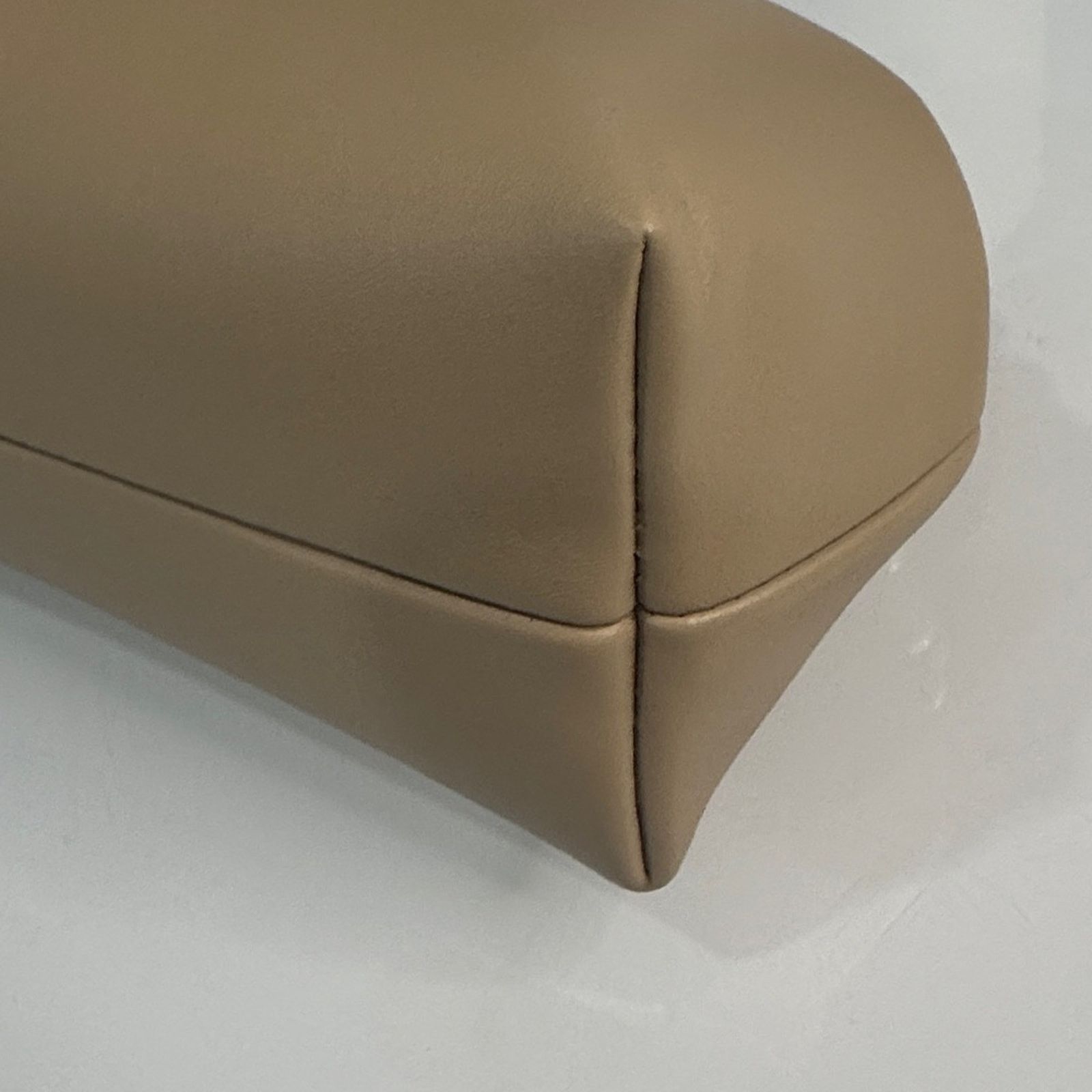 Cult Gaia Cult Gaia Tan Una clutch w/ Gold beaded handle - BRAND NEW Size ONE SIZE - 7 Thumbnail