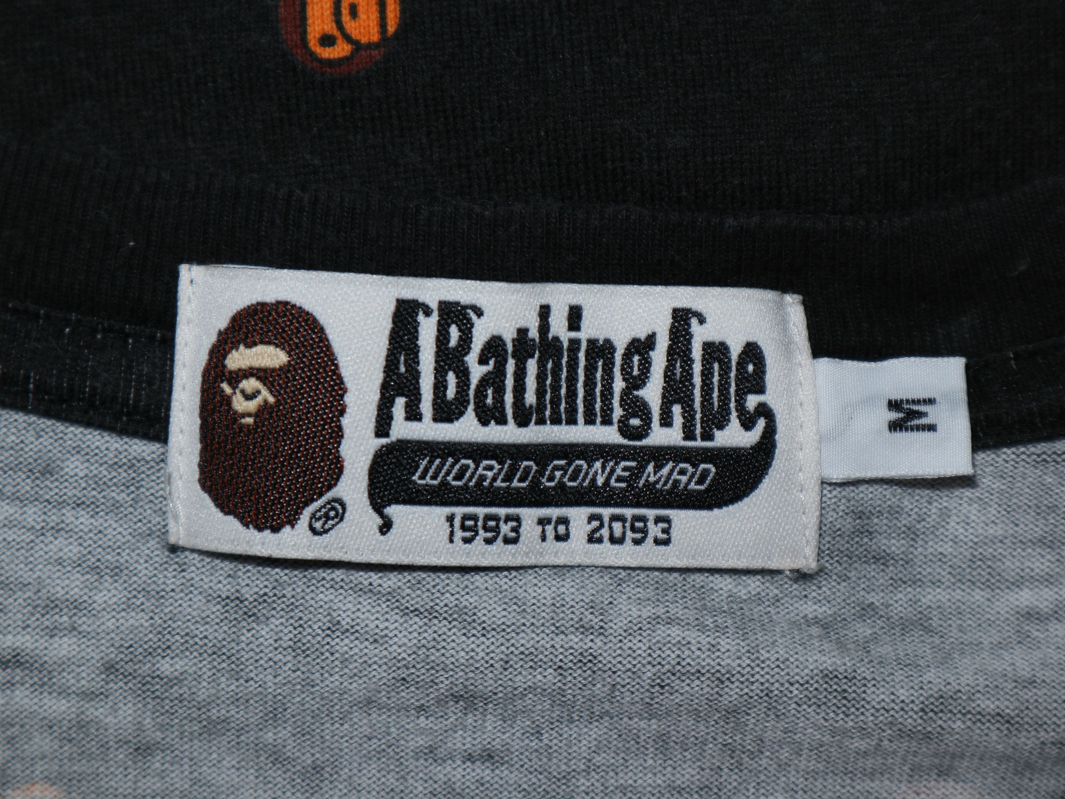 Bape A Bathing Ape All Baby Milo Tee Size US M / EU 48-50 / 2 - 3 Thumbnail