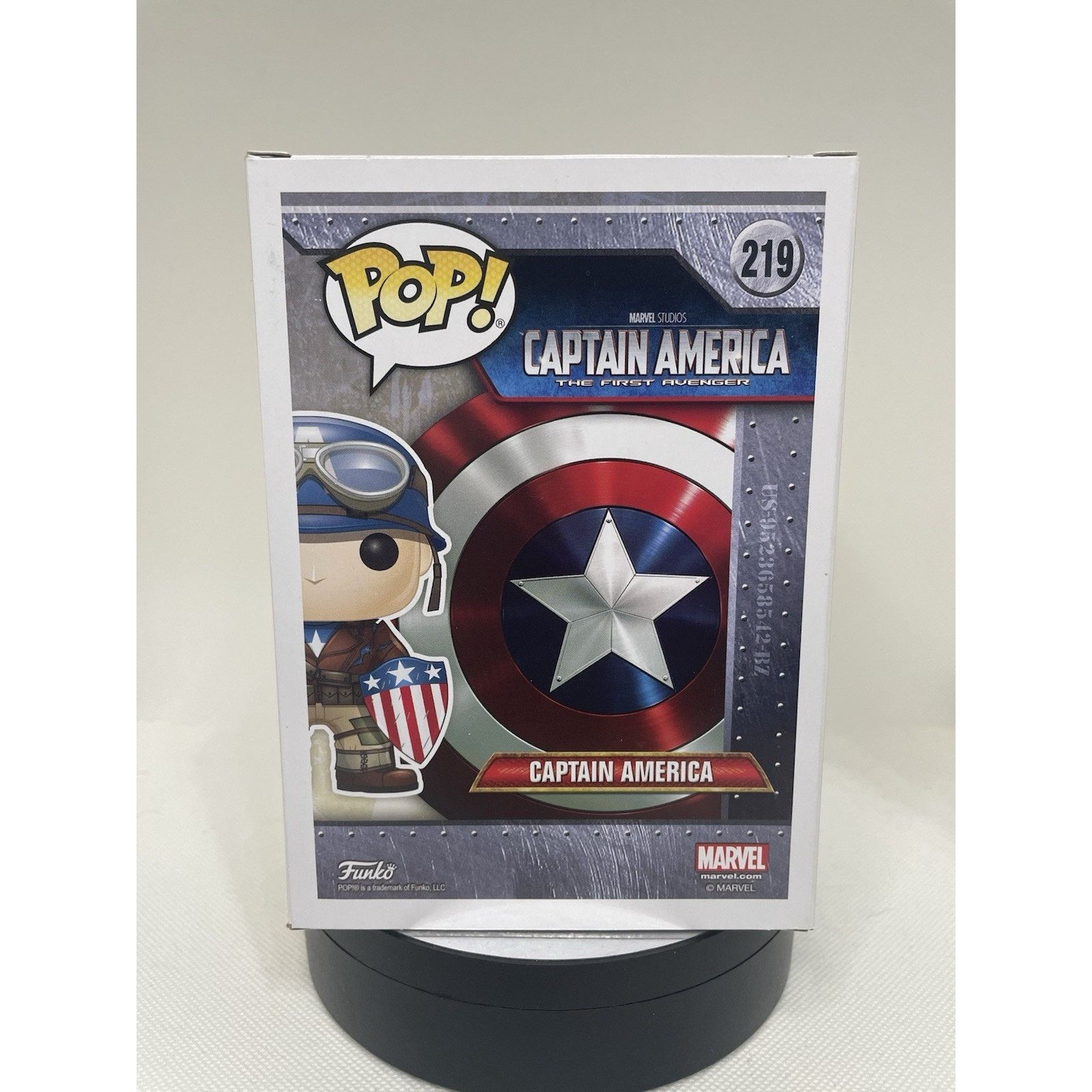 Marvel Comics Funko Pop Captain America 219 2017 Spring Convention Size ONE SIZE - 5 Thumbnail