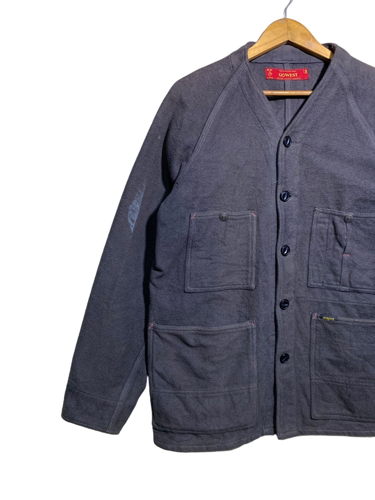 Japanese Brand × Vintage 🔥GO WEST MOLESKIN WORKWEAR JACKETS Size US M / EU 48-50 / 2 - 2 Thumbnail