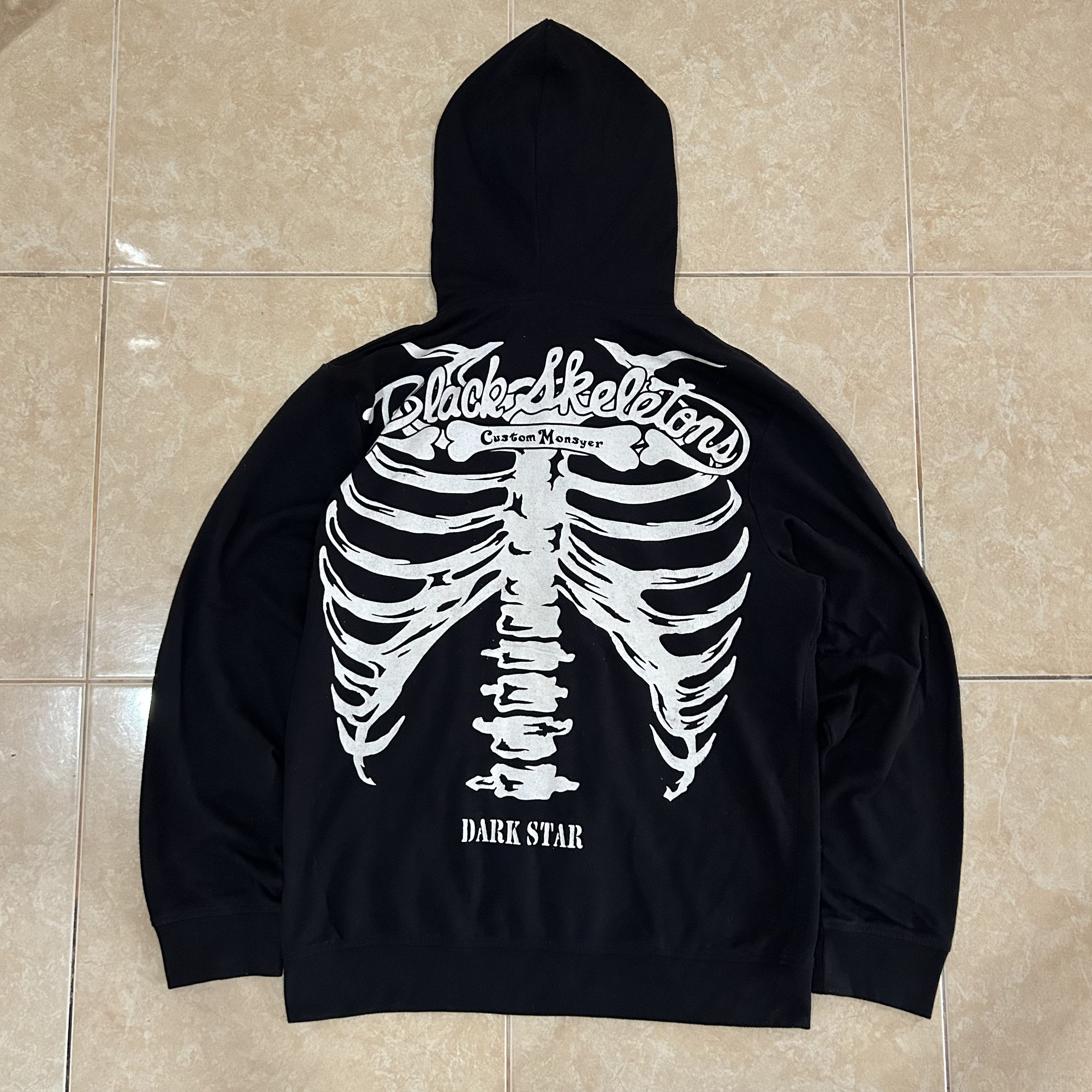 Japanese Brand Vintage "The Big Game" Skulls Full Zipper Hoodie Size US L / EU 52-54 / 3 - 2 Thumbnail