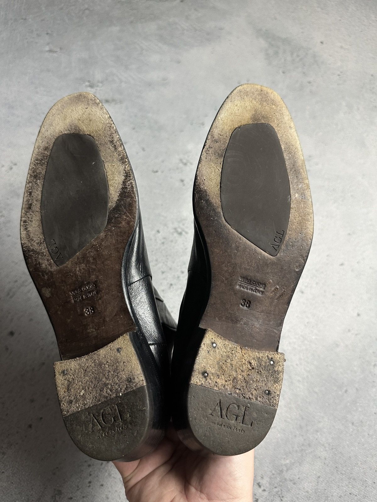 AGL AGL Leather Cowboy Boots Rare Italian Item Avant Garde y2k Size US 9 / IT 39 - 8 Thumbnail