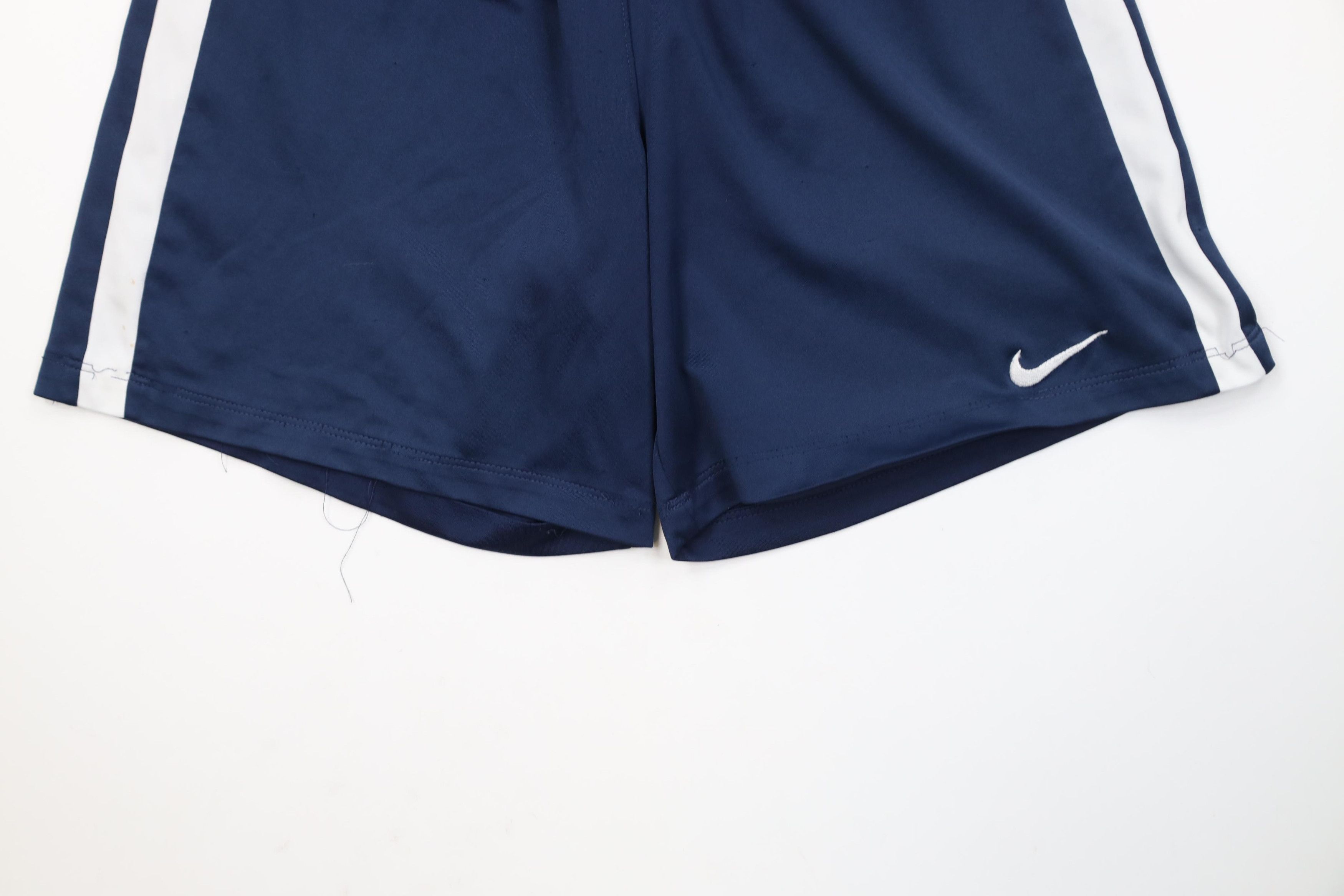 Nike Vintage Y2K Nike Running Jogging Soccer Shorts Navy Blue Size 24" / US 00 / IT 34 - 4 Thumbnail
