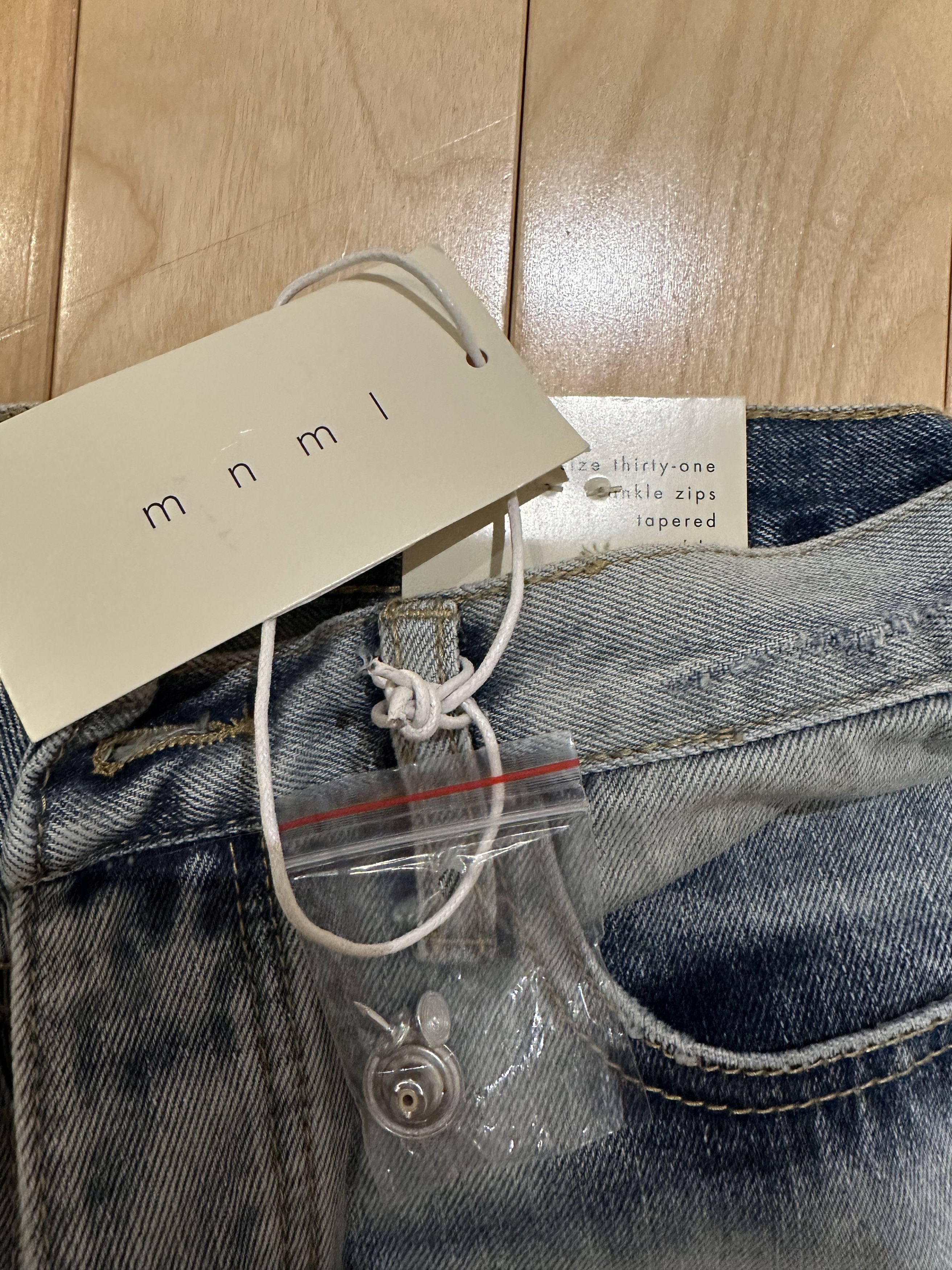 MNML MNML M74 Denim Zippers Ripped Jeans Size US 31 - 5 Thumbnail