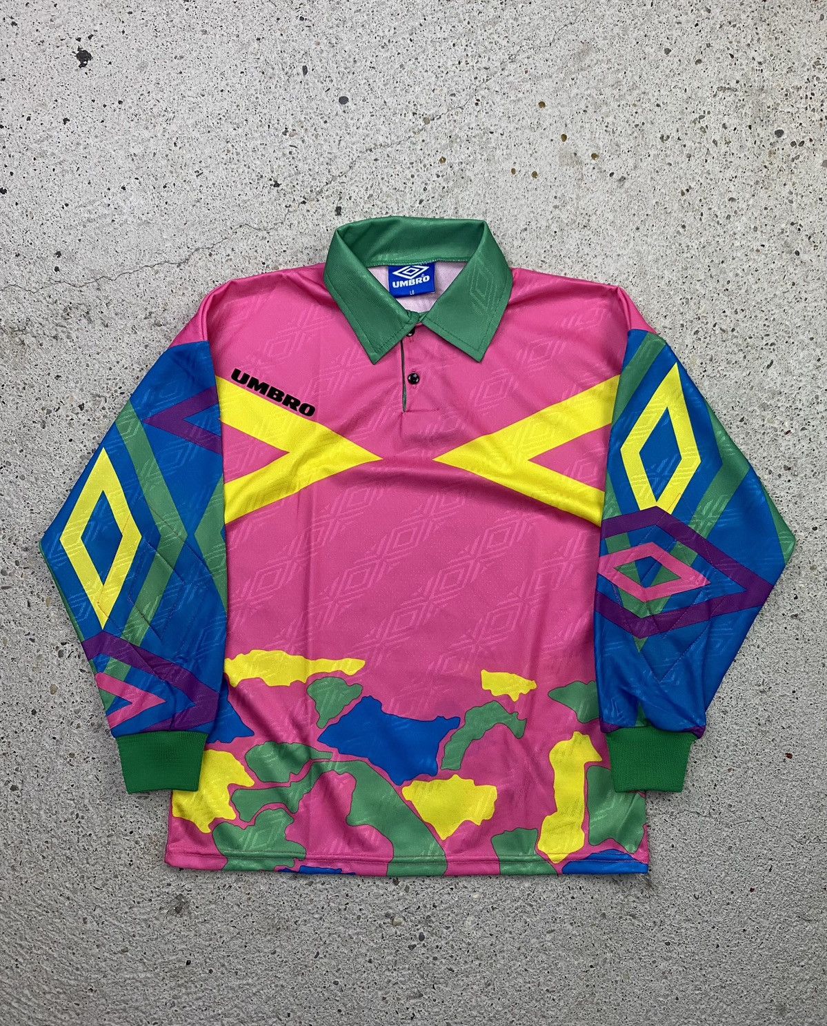 Umbro Umbro vintage football longsleeve goalkeeper 90s Size US S / EU 44-46 / 1 - 1 Thumbnail