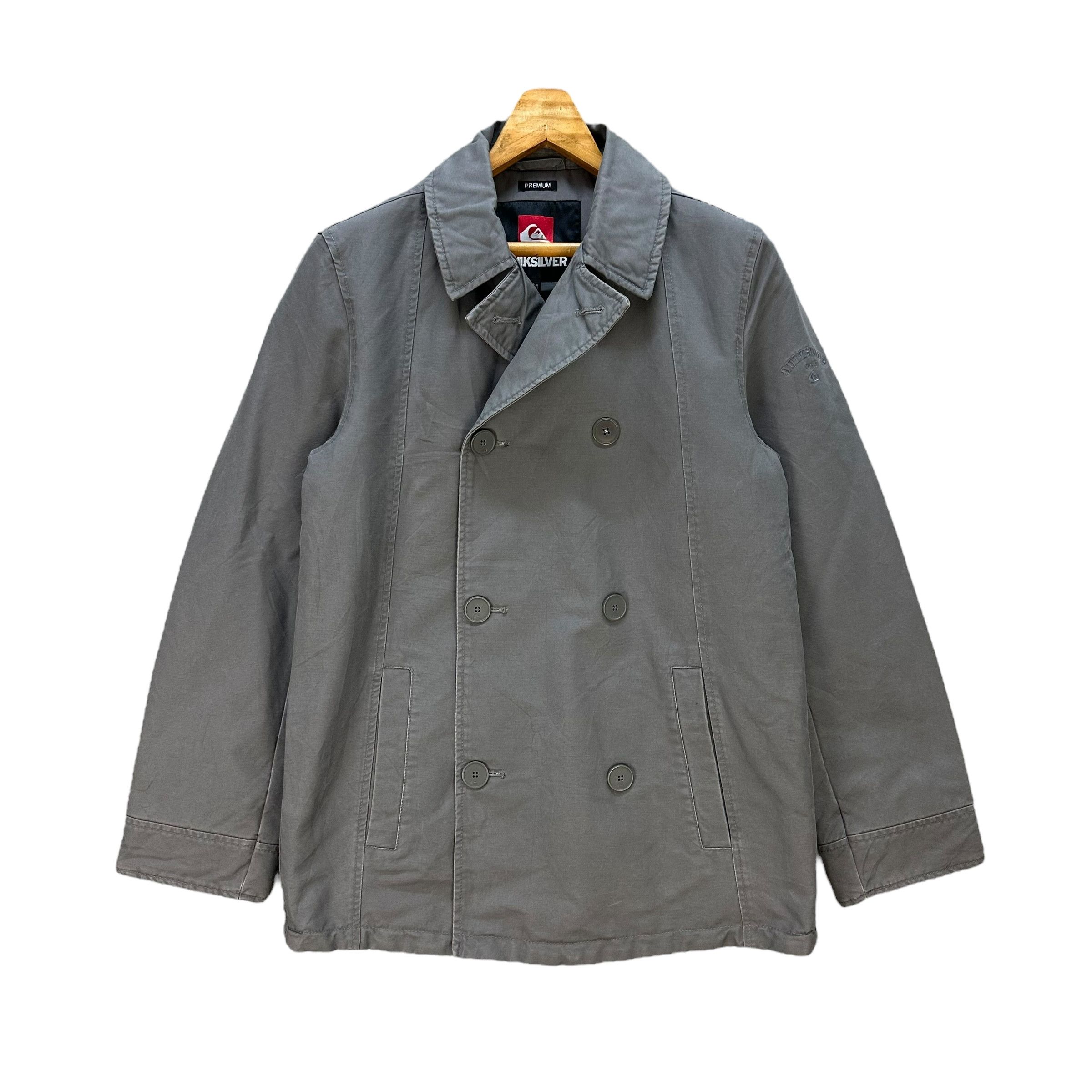 Quiksilver QUIKSILVER Double Breasted Cotton Casual Jacket #A75-1818 Size US M / EU 48-50 / 2 - 1 Thumbnail